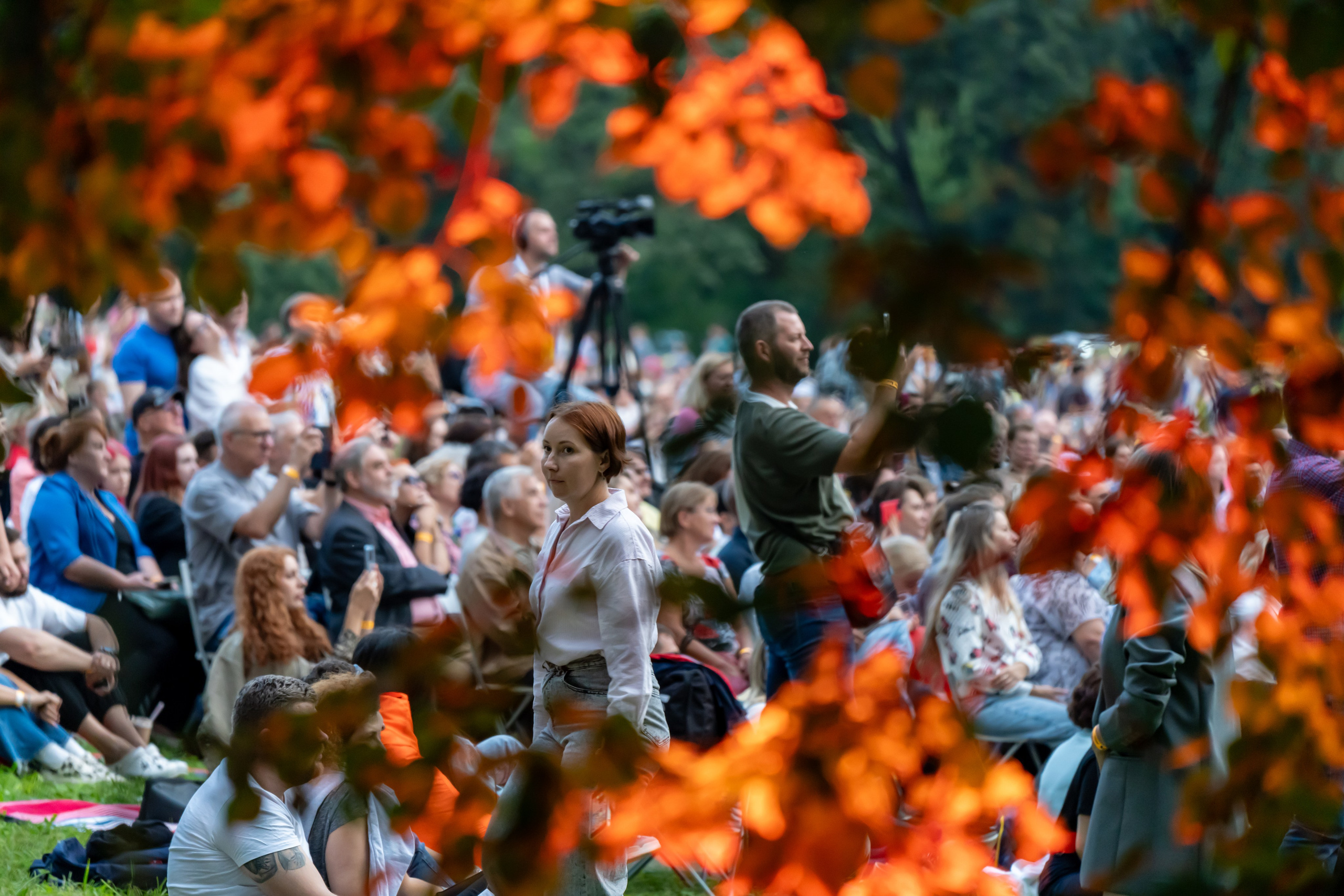 Зрители jazzовых сезонов в Горках Ленинских