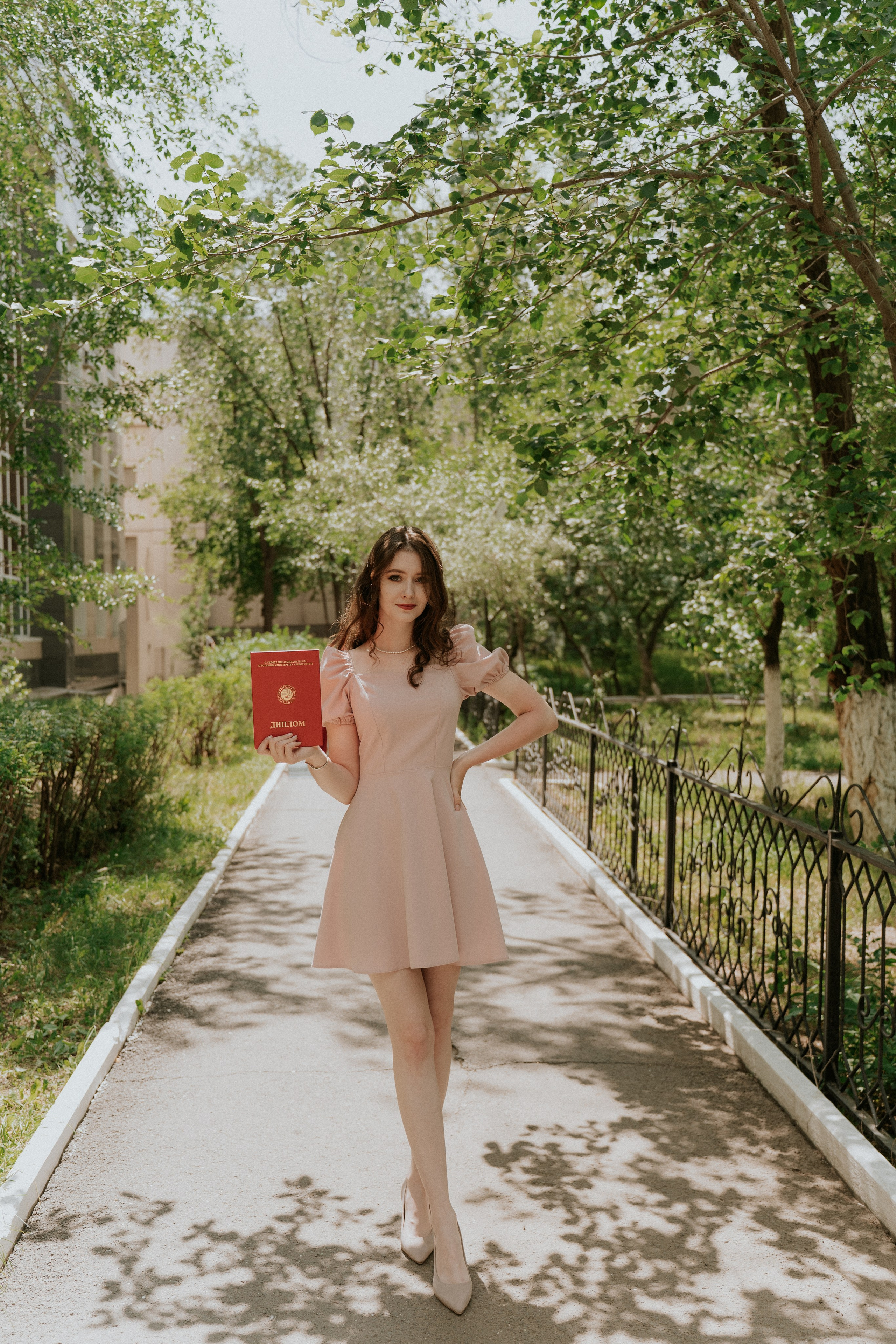 Выпускной Аграрный унивеситет. Крис Богомазова