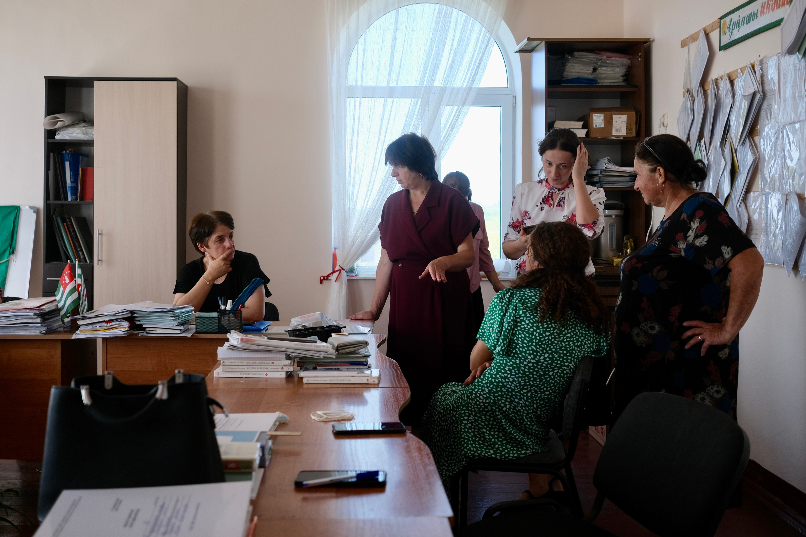 Аджамчигрская школа, Абхазия. Фотограф Евгений Андреев