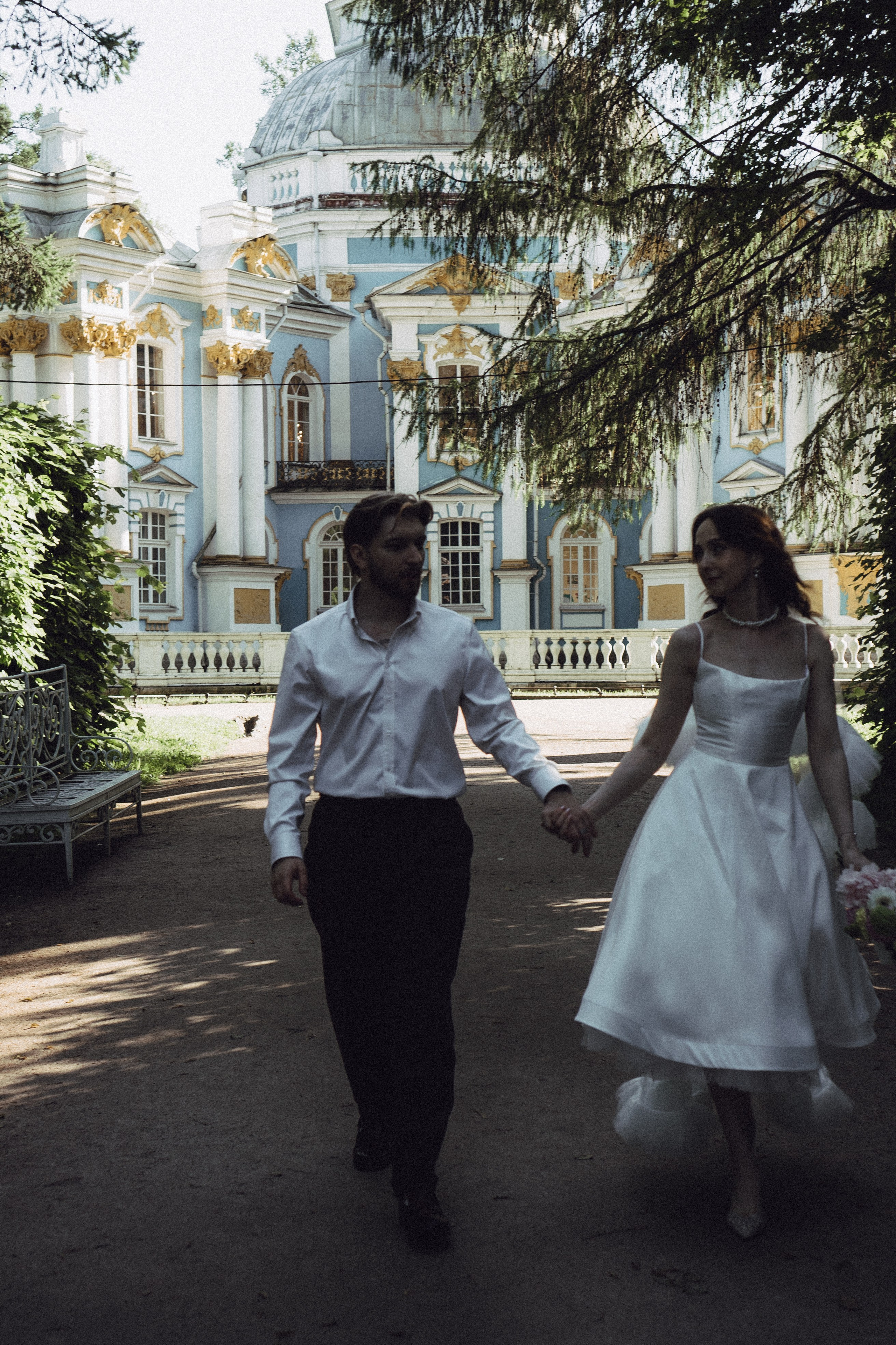 СВАДЕБНАЯ ФОТОСЕСИСИЯ В ГОРОДЕ ПУШКИН. Профессиональный фотограф, Санкт-Петербург — Виктория Богомолова