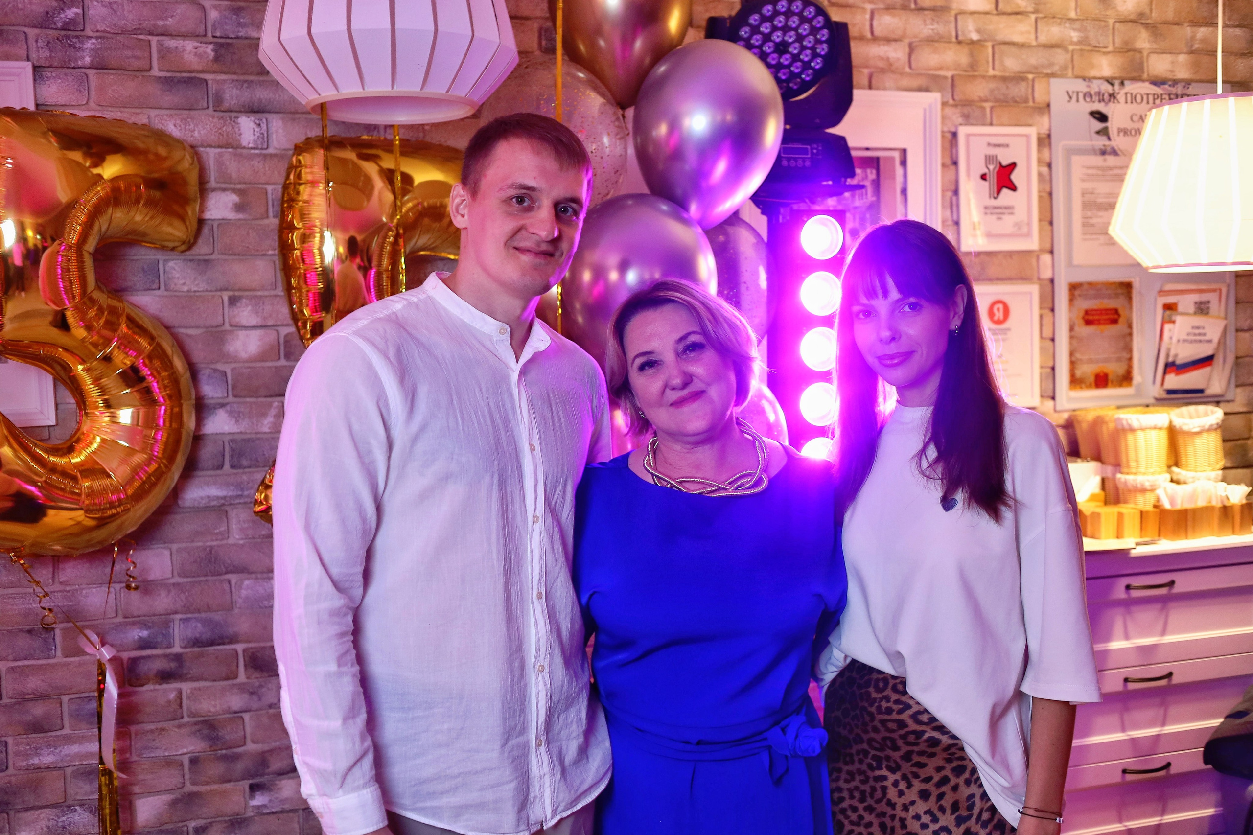 Юбилей Наталья 55 лет. Репортажный фотограф Анапа