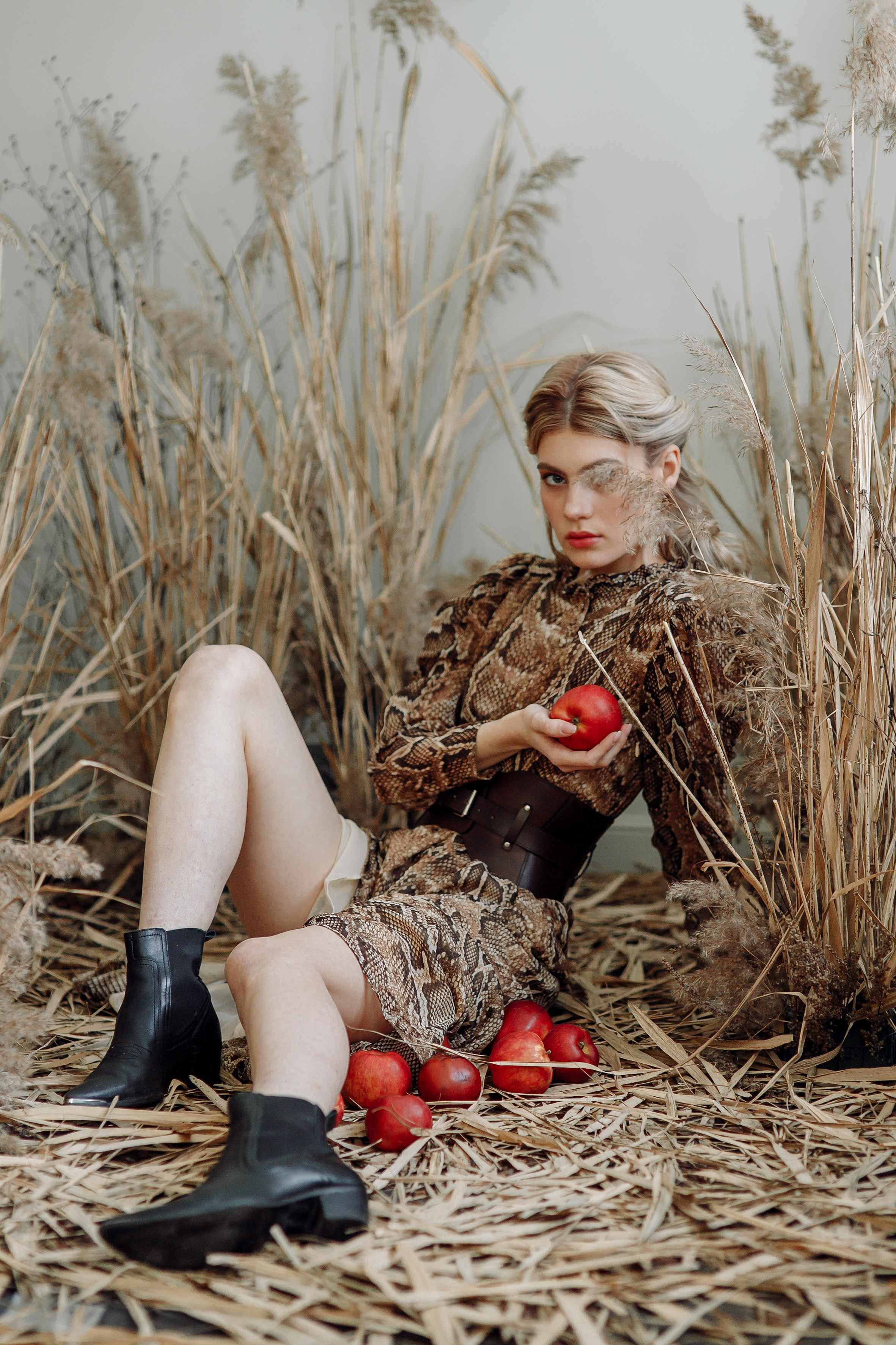 Портретная фотосессия Насти. Свадебный фотограф Москва