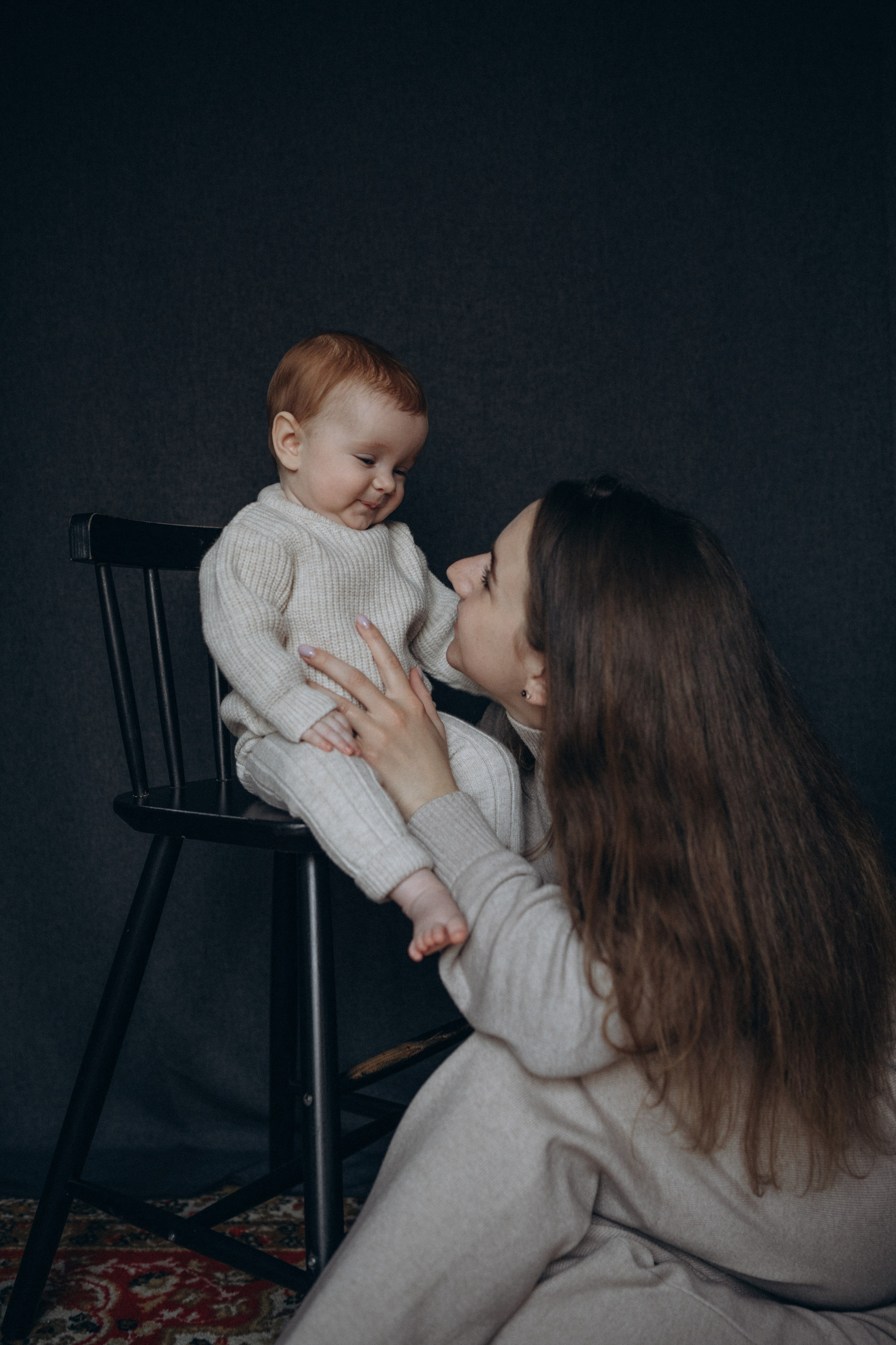 Даша c мамой. Семейный и детский фотограф Москва Дарья Бугра