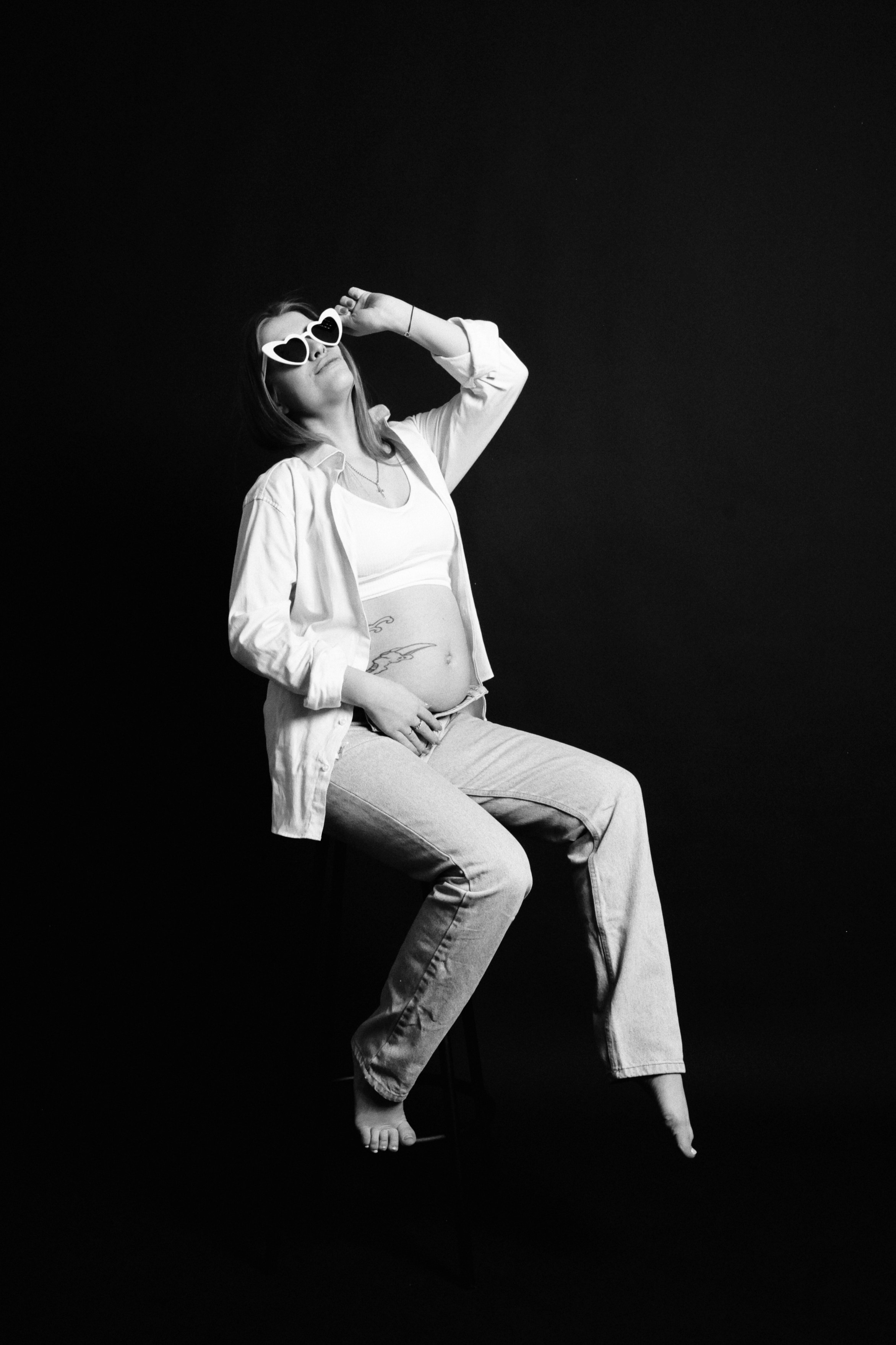 ЧБ. Автопортретная33