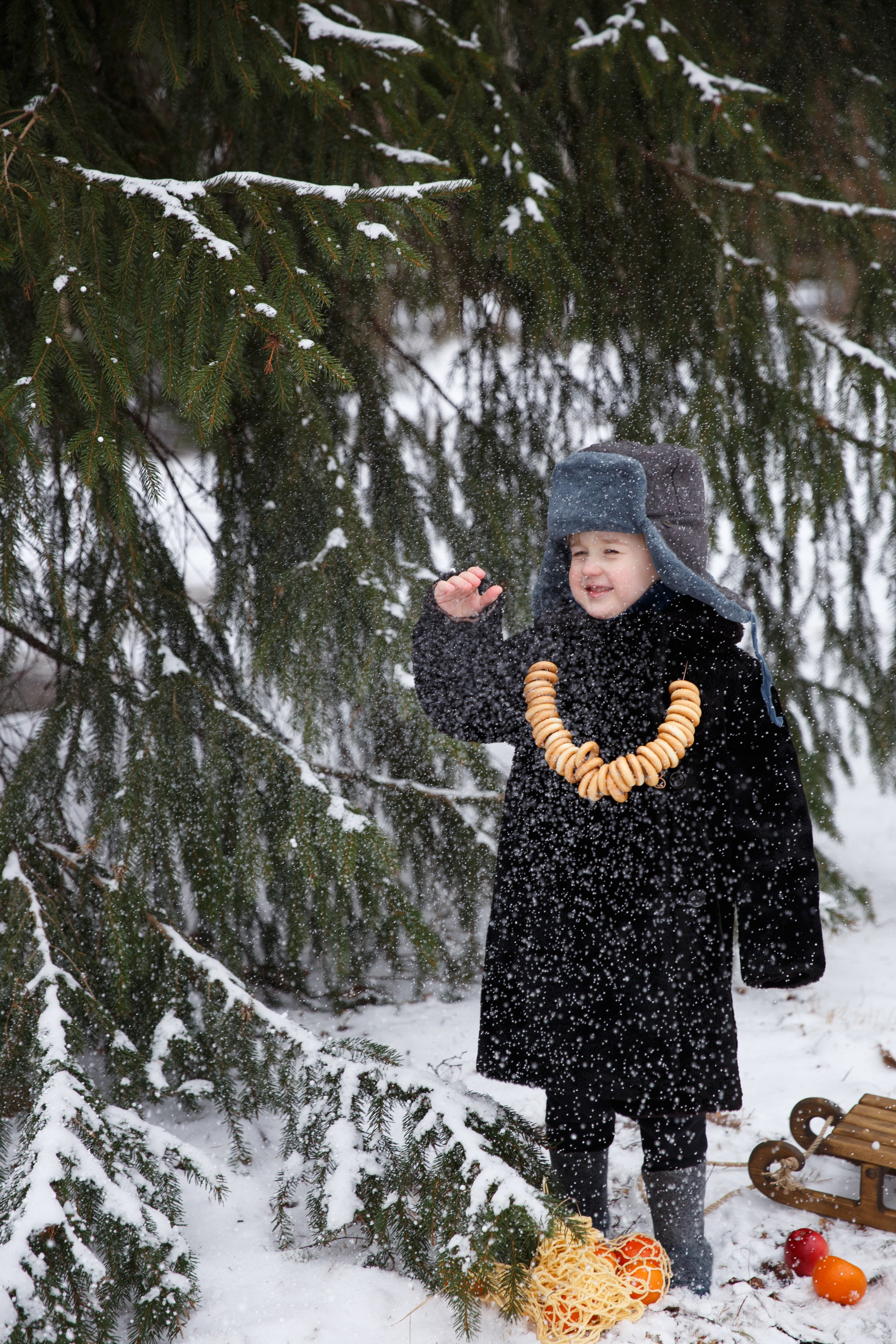 Зима. Егор. Детский и Семейный фотограф в Санкт-Петербурге