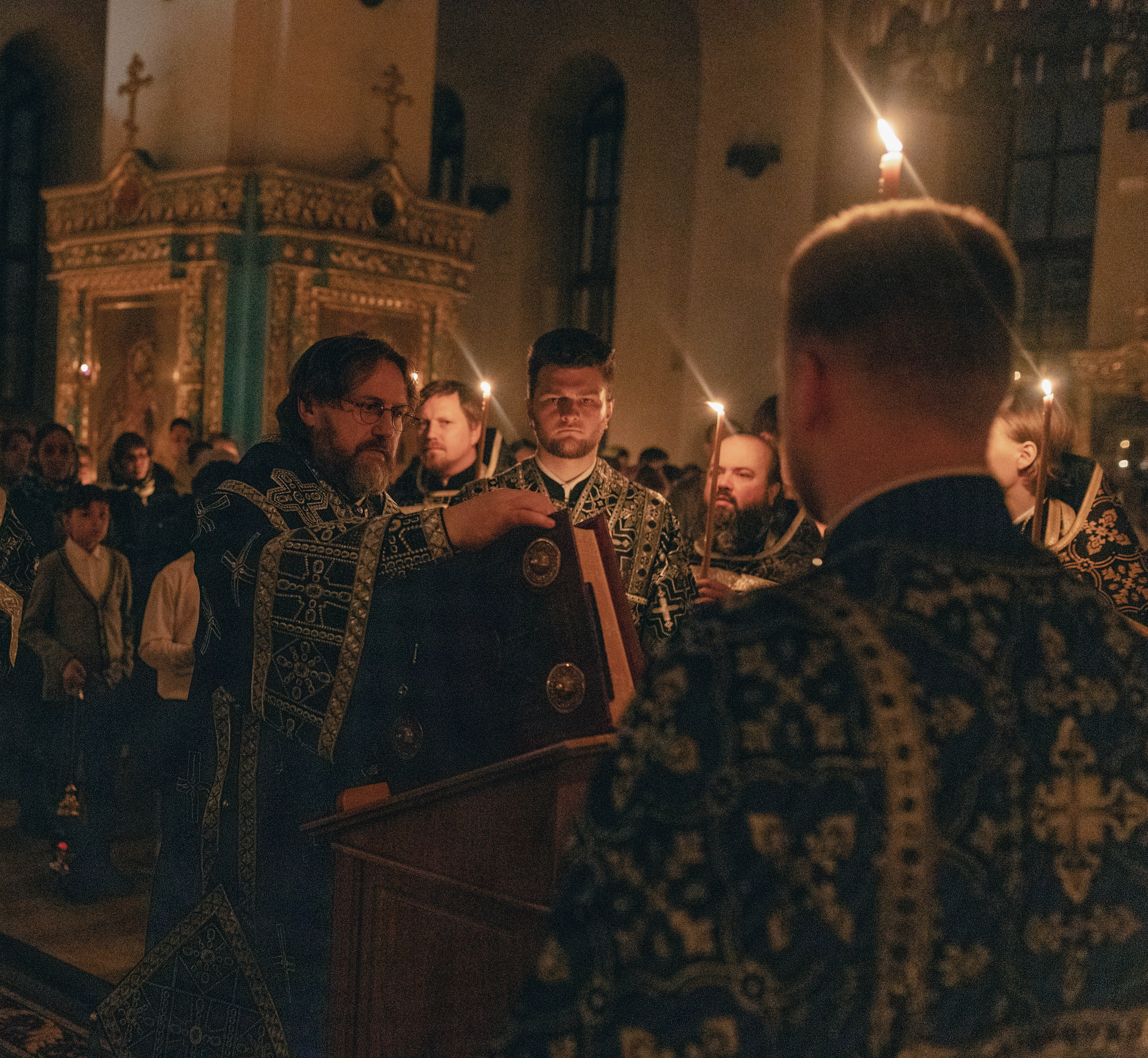 17 апреля 2025 Георгиевский Собор Одинцово.Архиепископ Фома.Чтение 12 Евангелий. Артеменкова Анна Фотограф