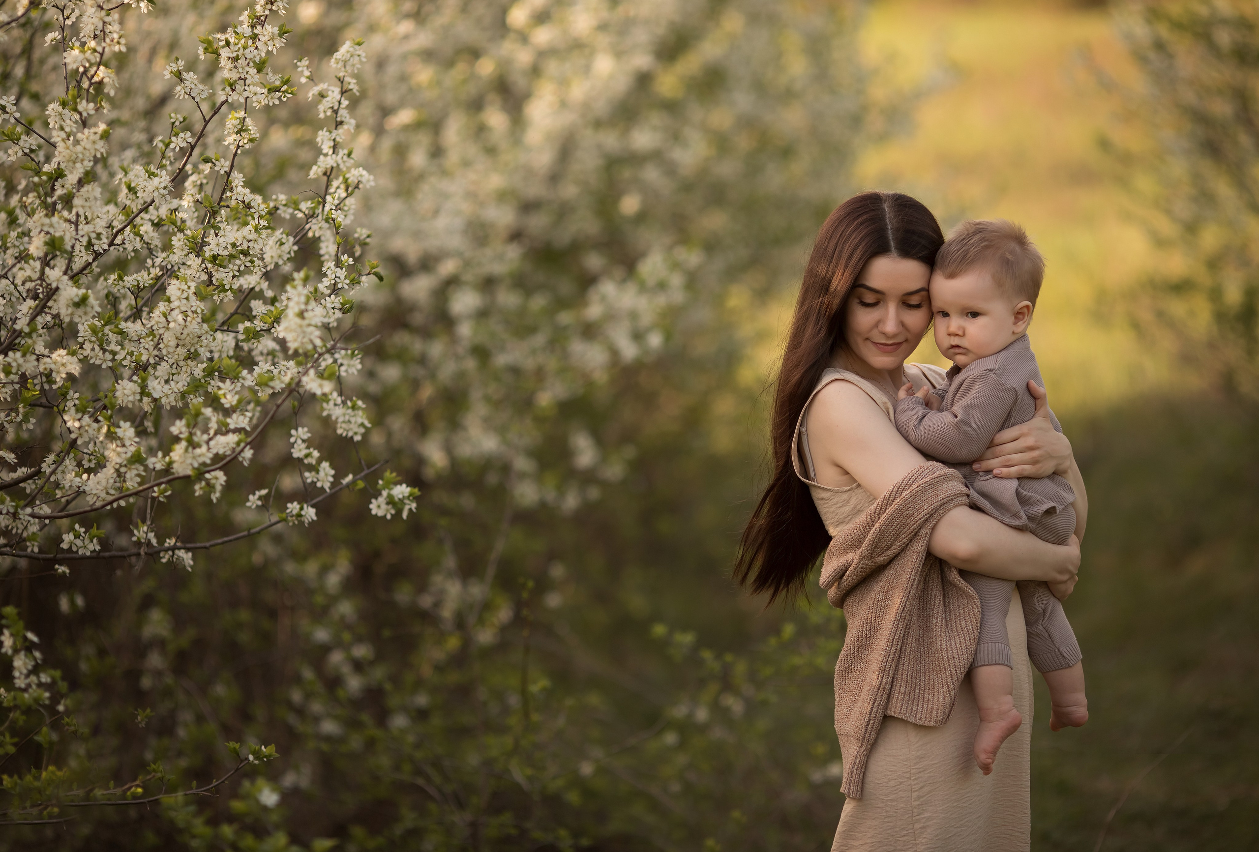 Первая весна. Семейный и детский фотограф в Саратове Полина Коткина