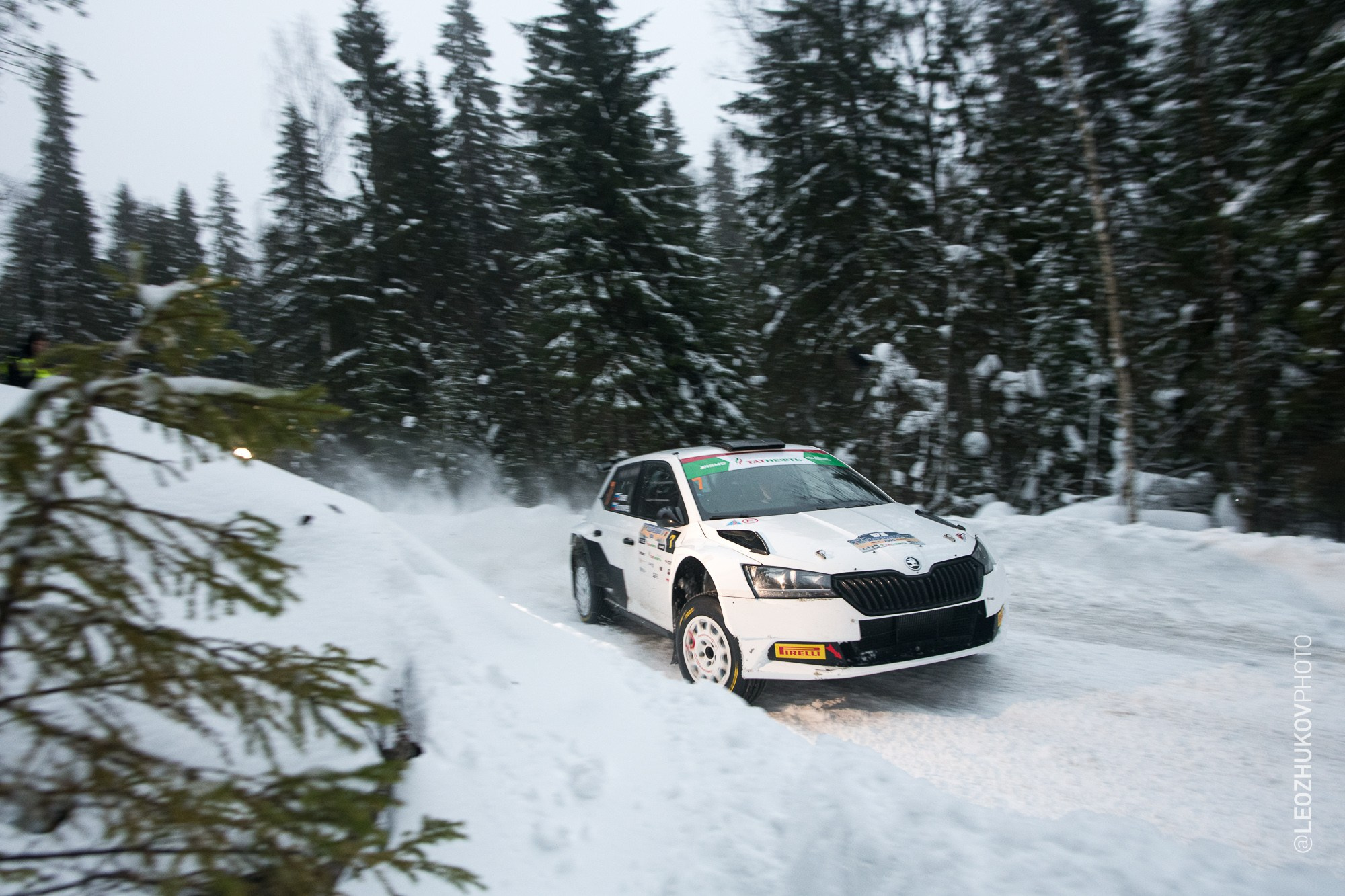 Rally Karelia 2026. Sports photographer Leonid Zhukov