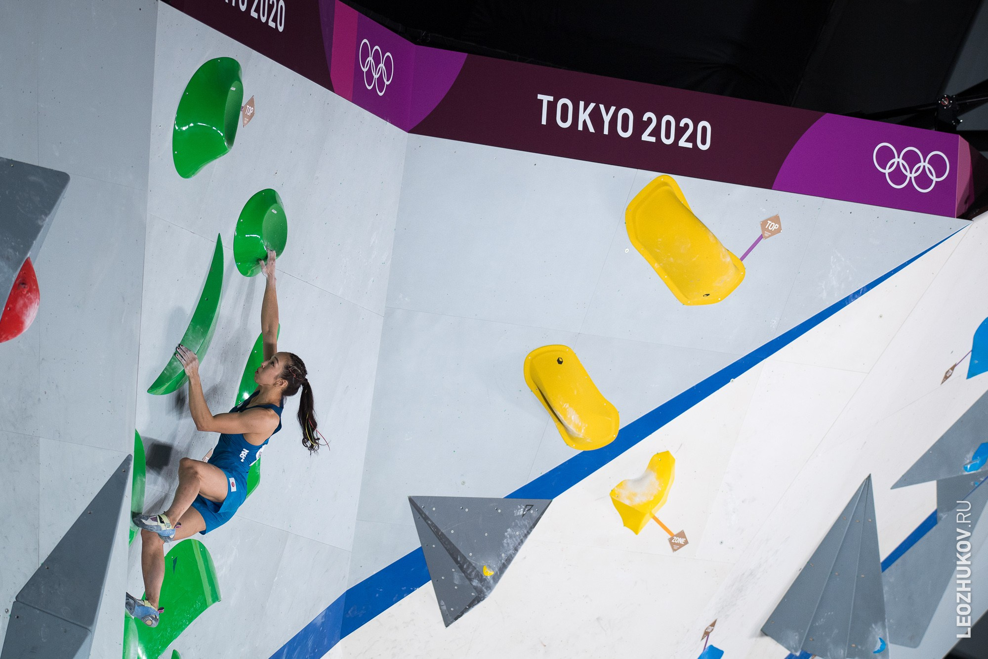 Tokyo-2020 Olympic games. Sports photographer Leonid Zhukov