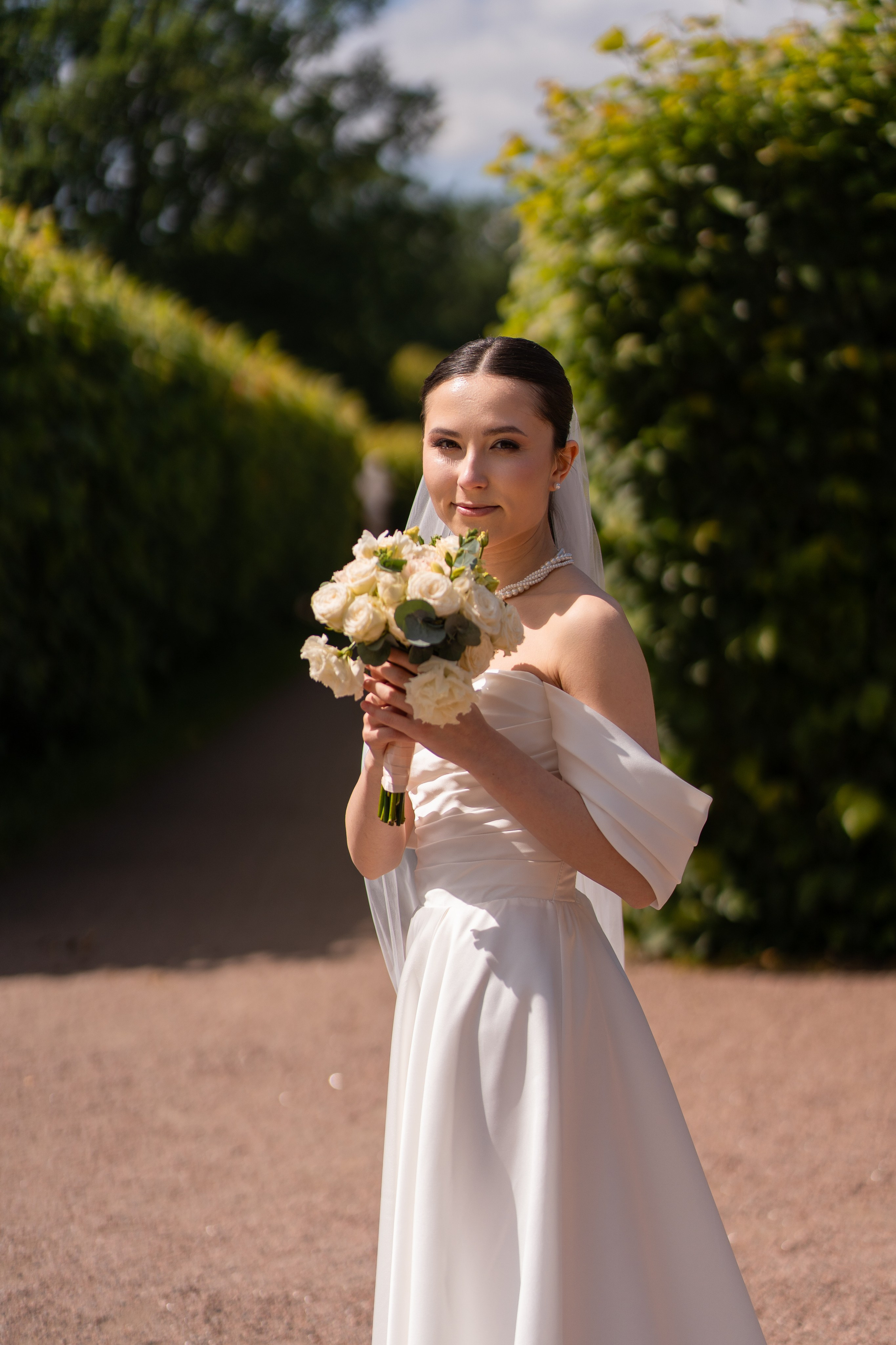 Влад и Илина в Кусково. Свадебный фотограф в Москве Анна Полушина
