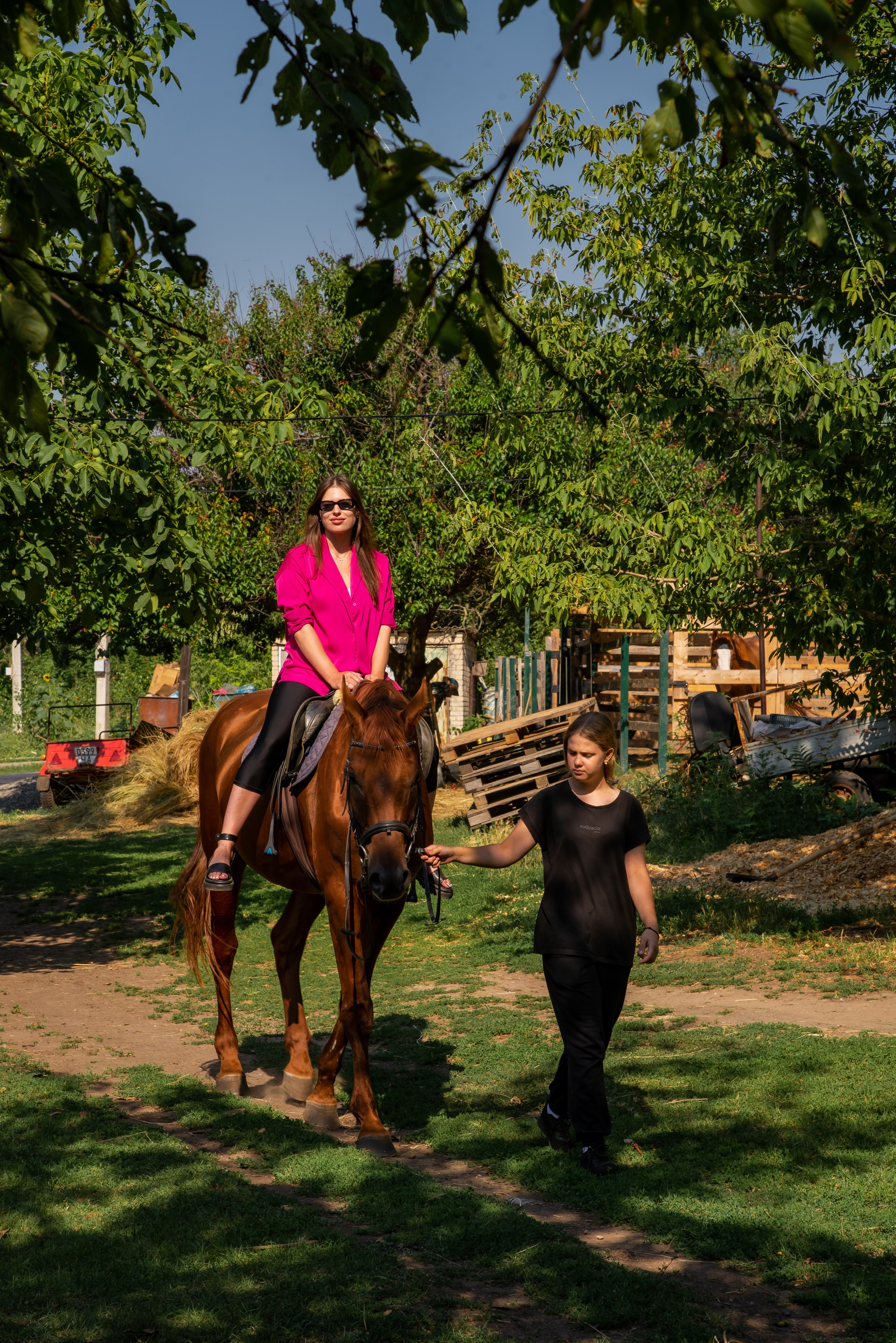Конная прогулка. Фотограф Галина Нестерова
