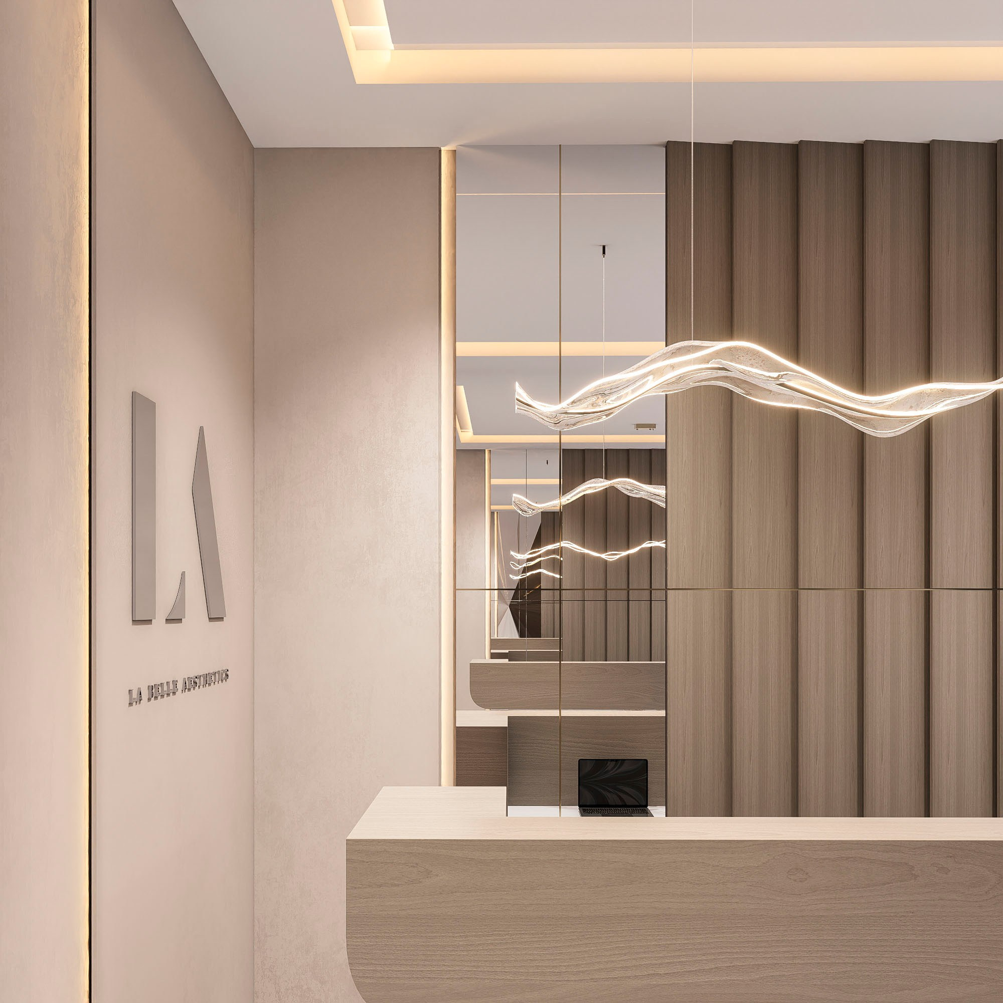 LA BELLE AESTHETICS WEB. Архитектурно-дизайнерское бюро ROOMS