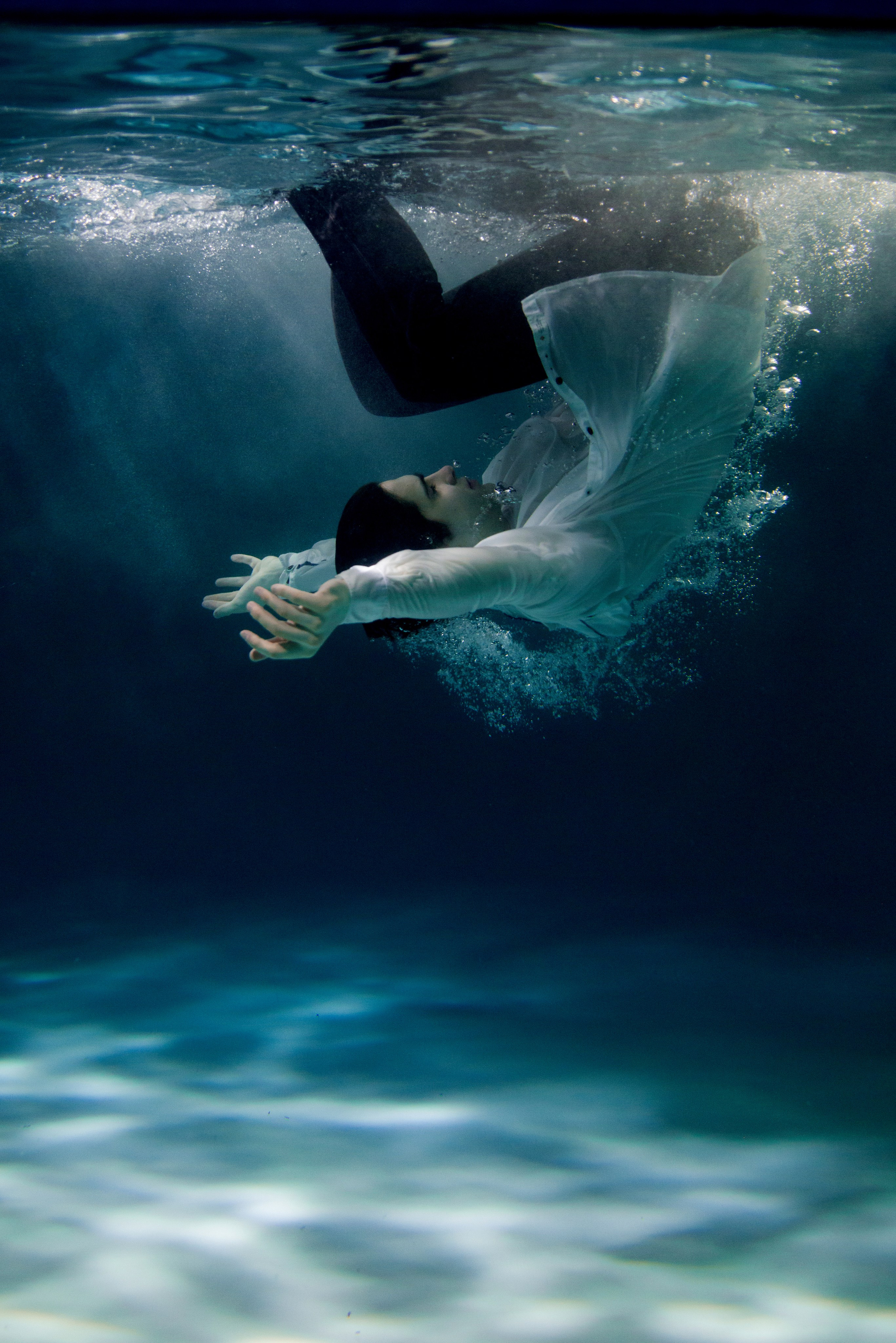 Под водой. Фотограф и дизайнер в Москве Екатерина Лобачева