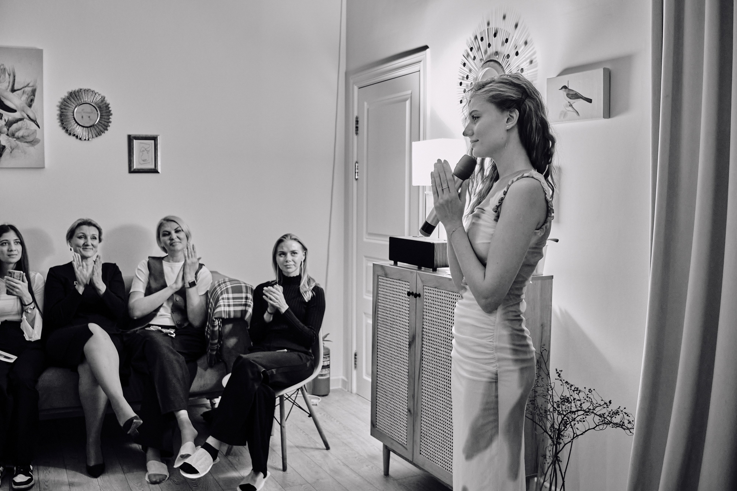 Поэтический квартирник. Репортажный фотограф Анастасия Ащепкова