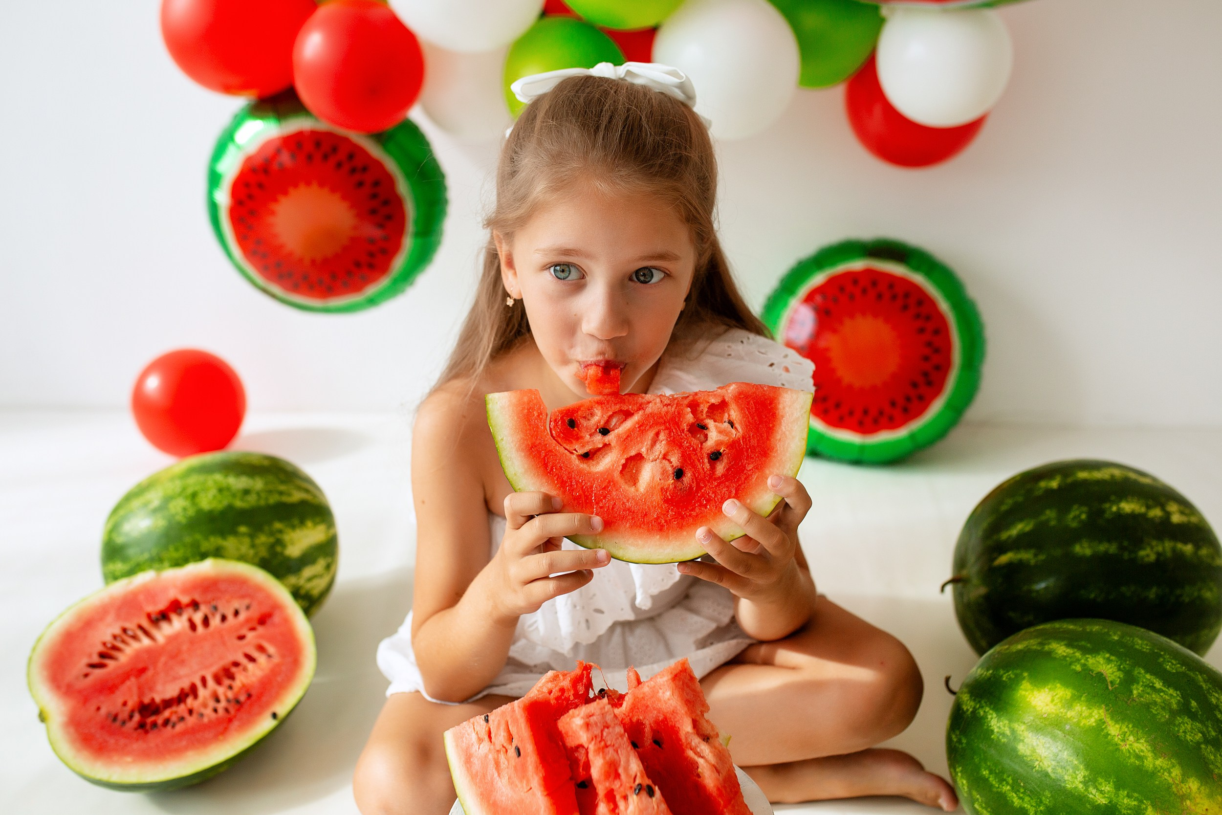КОСТЯ и арбузы. Фотограф новорожденных Оксана Полевская