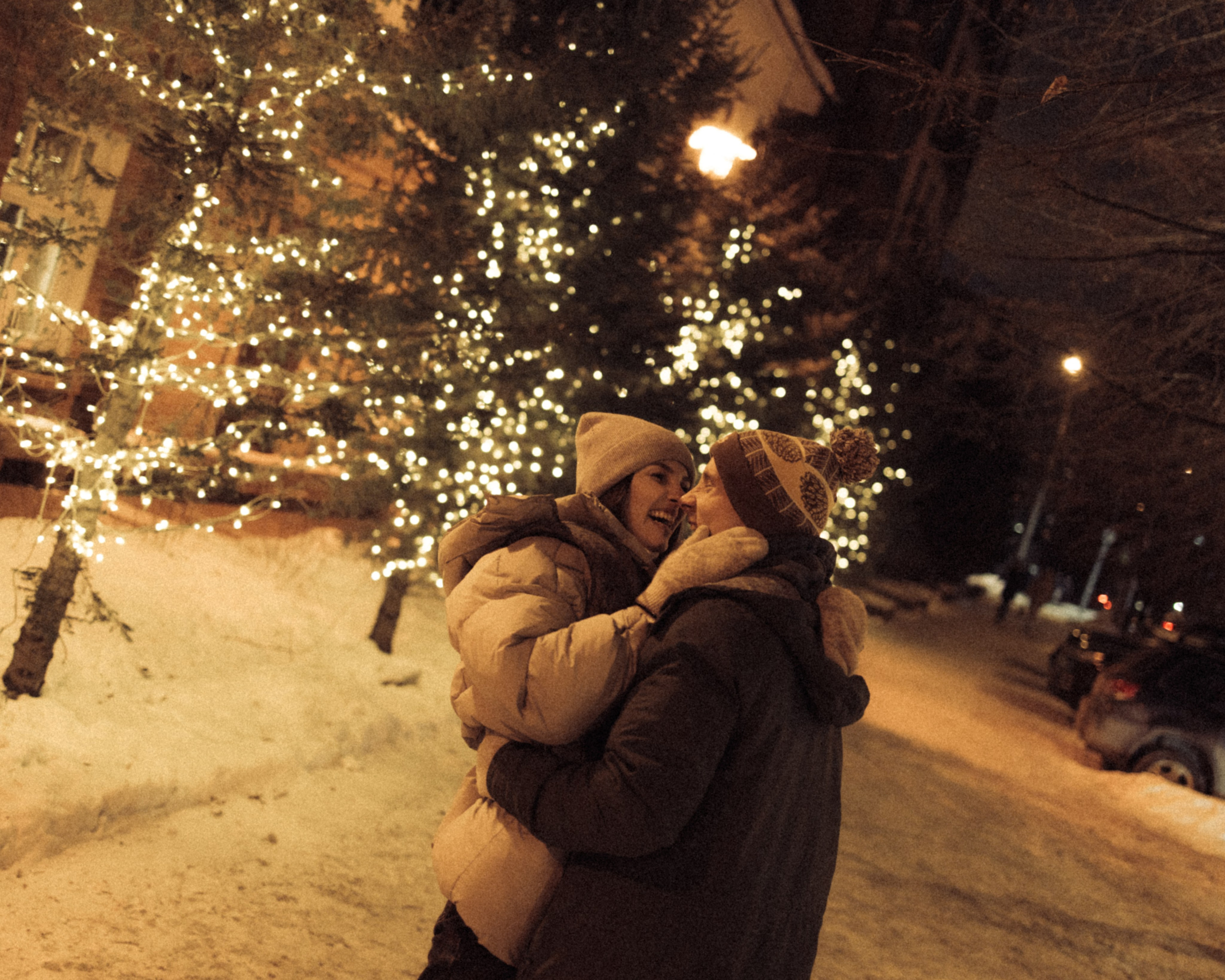 Зимний вечер. Свадебный и портретный фотограф в Новосибирске Любовь Исакова