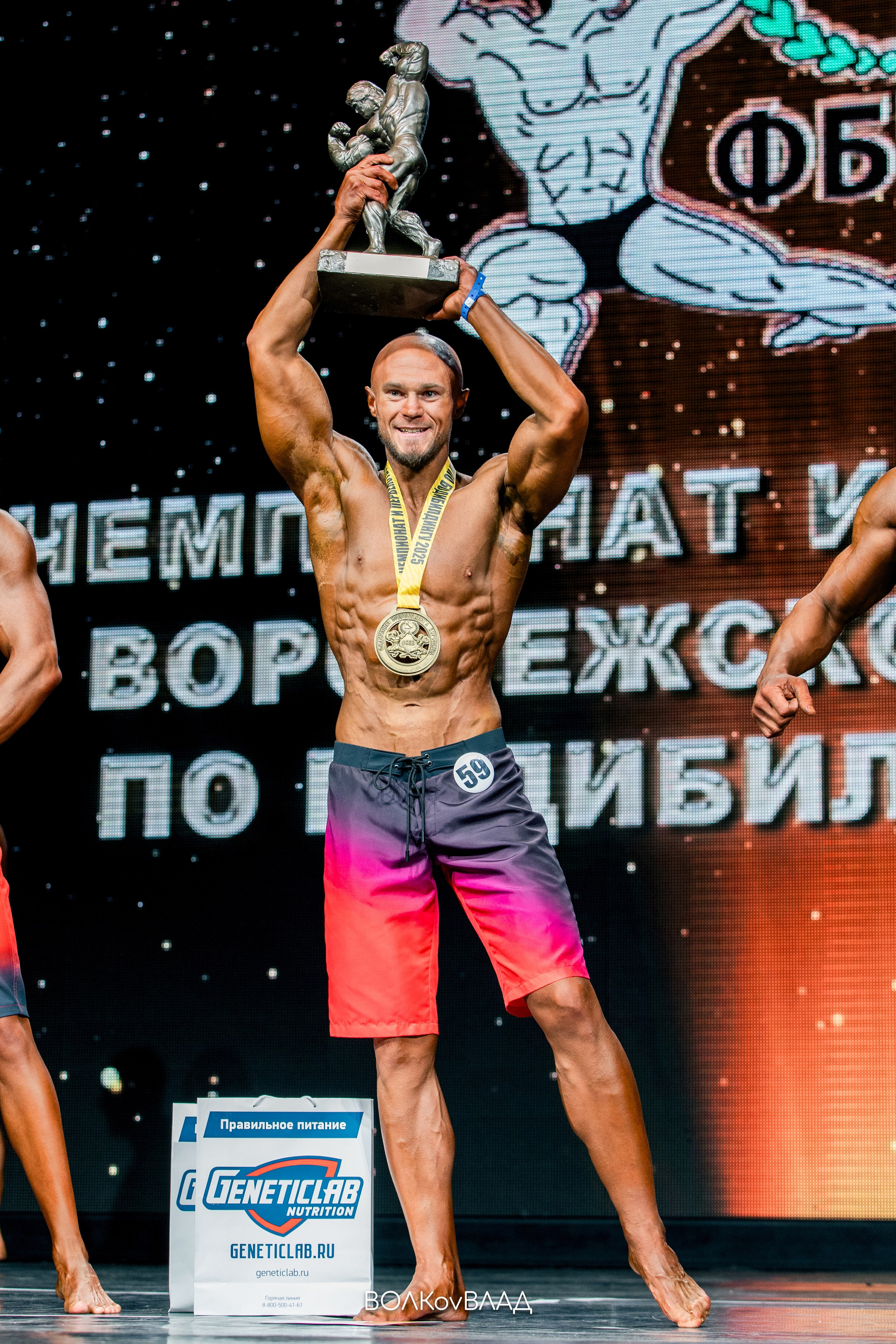 Чемпионат и Первенство Воронежской области по бодибилдингу — 13.04.25. Владислав Волков | Фотография и видеосъемка в Воронеже