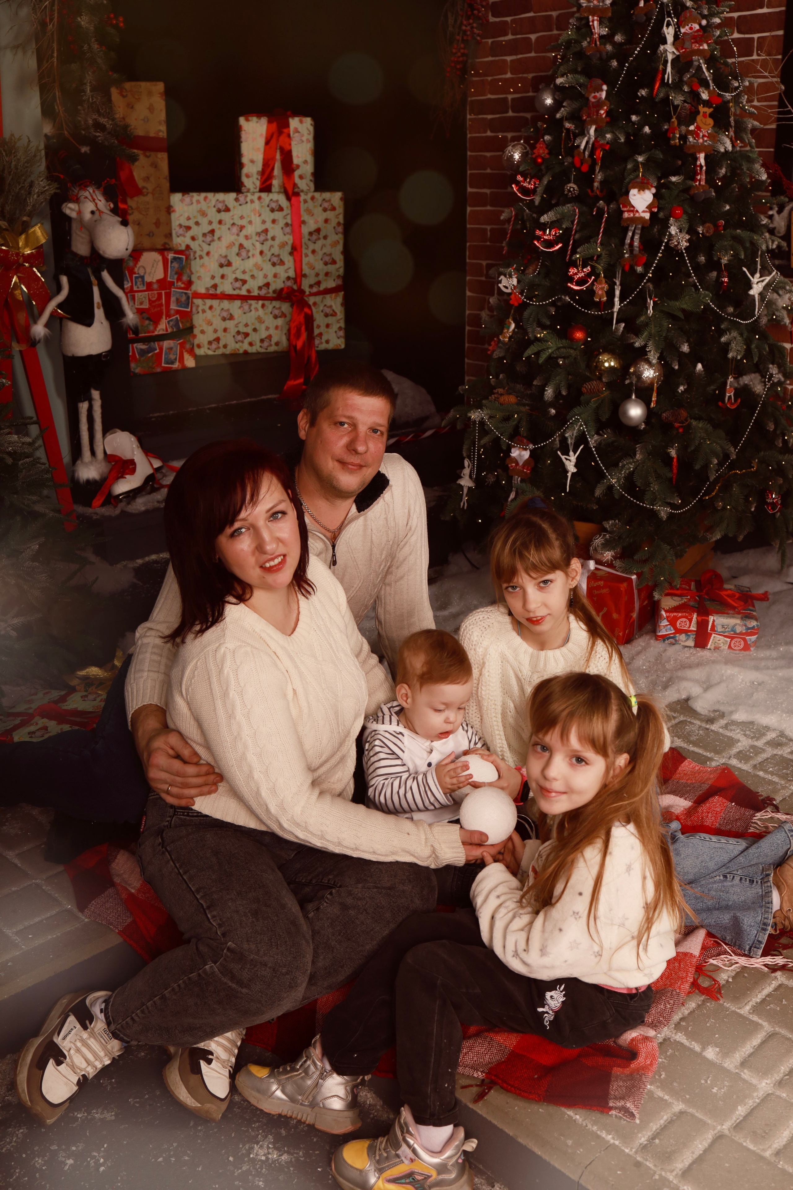 Семейный новый год. Семейный и свадебный фотограф в Минске Юлия Грин