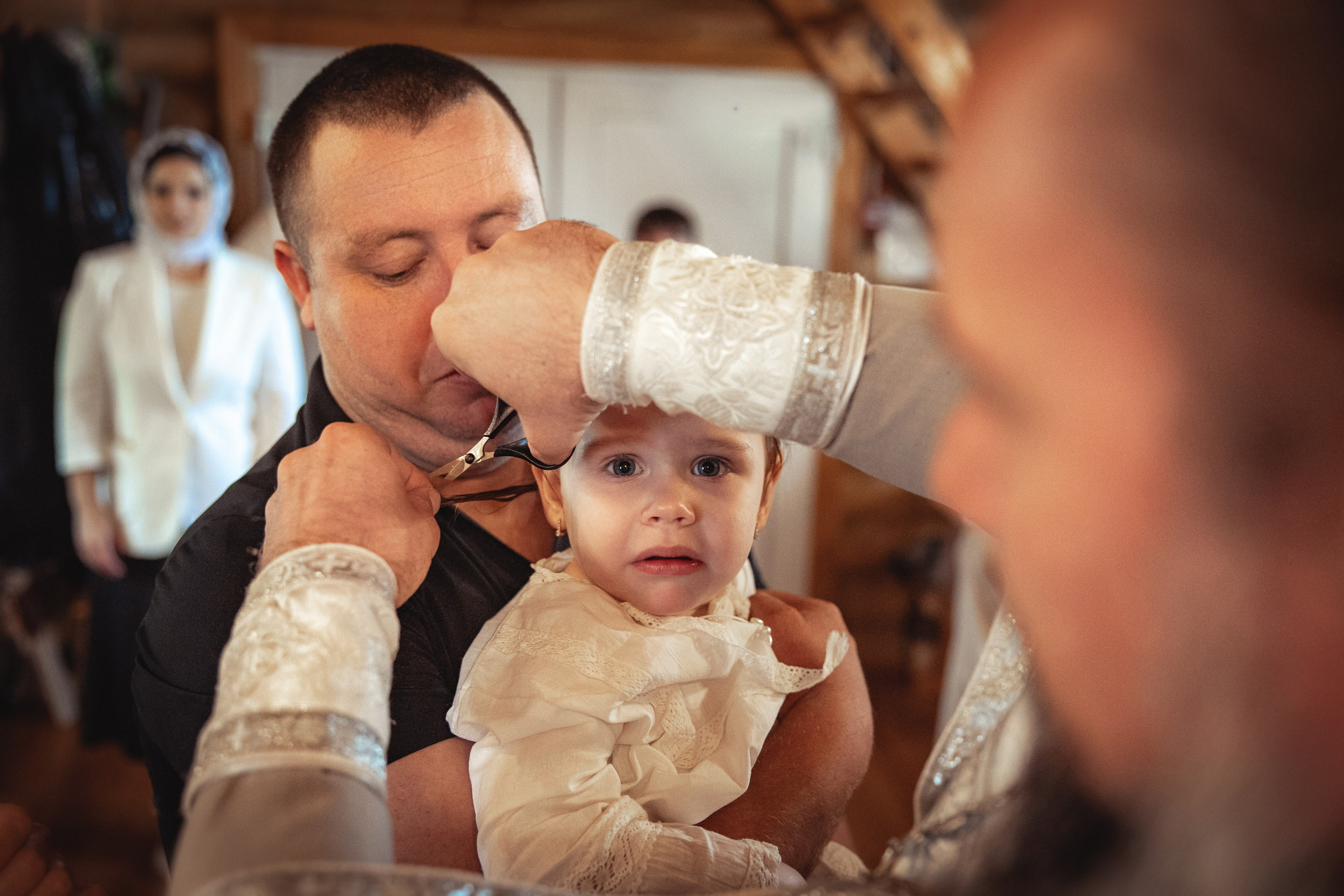 Таинство Крещения Мии. Храм Патриарха Тихона, х.Коржевский. Фотограф на Крещение и Венчание Краснодарский край — Гранкина Юлия
