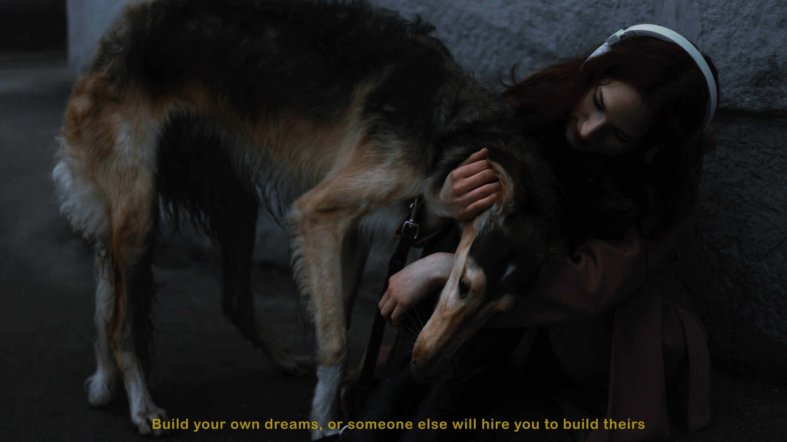 Алёна и Леви. Фотограф-анималист Богданова Полина