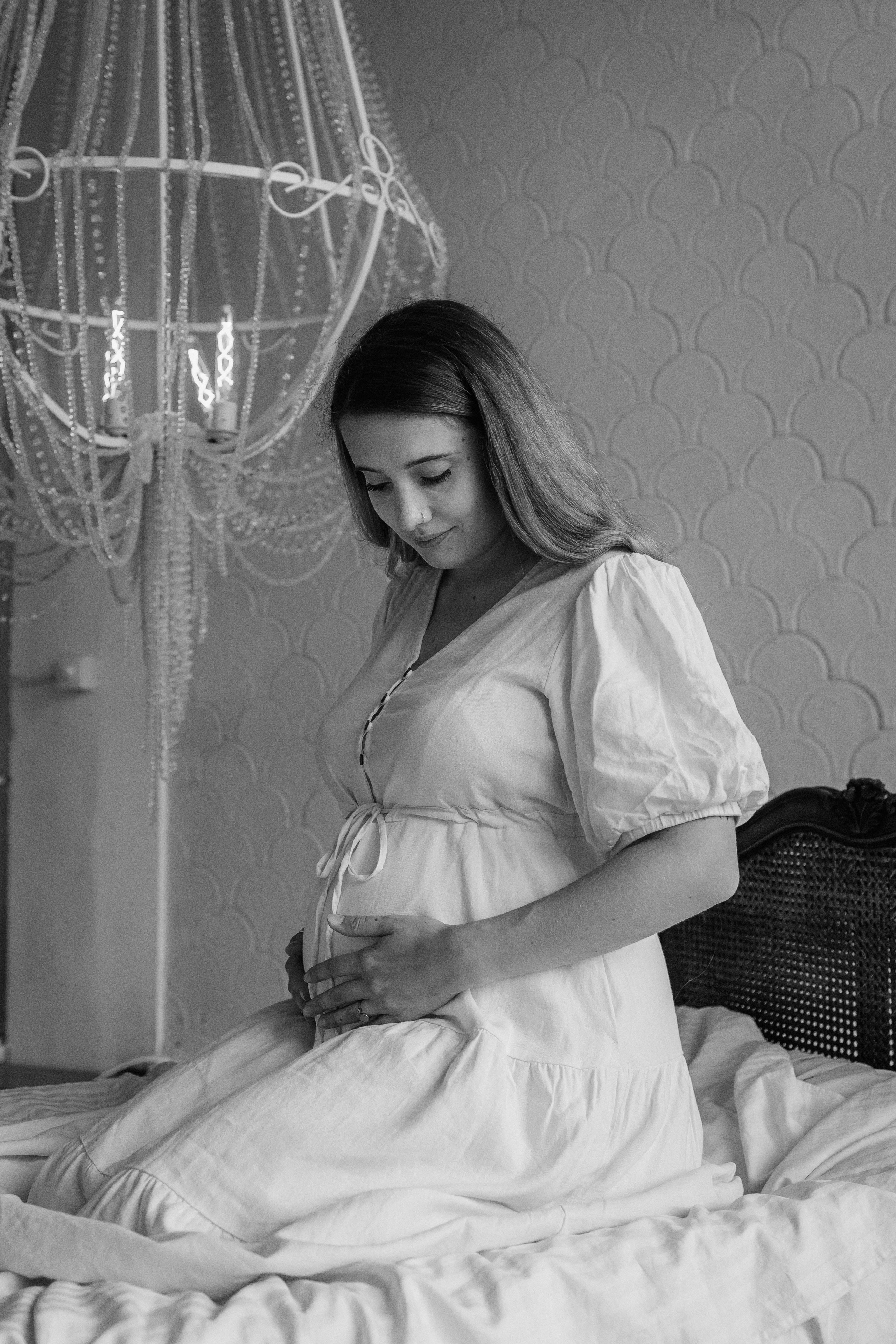 Студийная фотосессия беременности для Натальи и Станислава. Семейный фотограф в Москве, Щелково, Фрязино _ Виктория Степанова