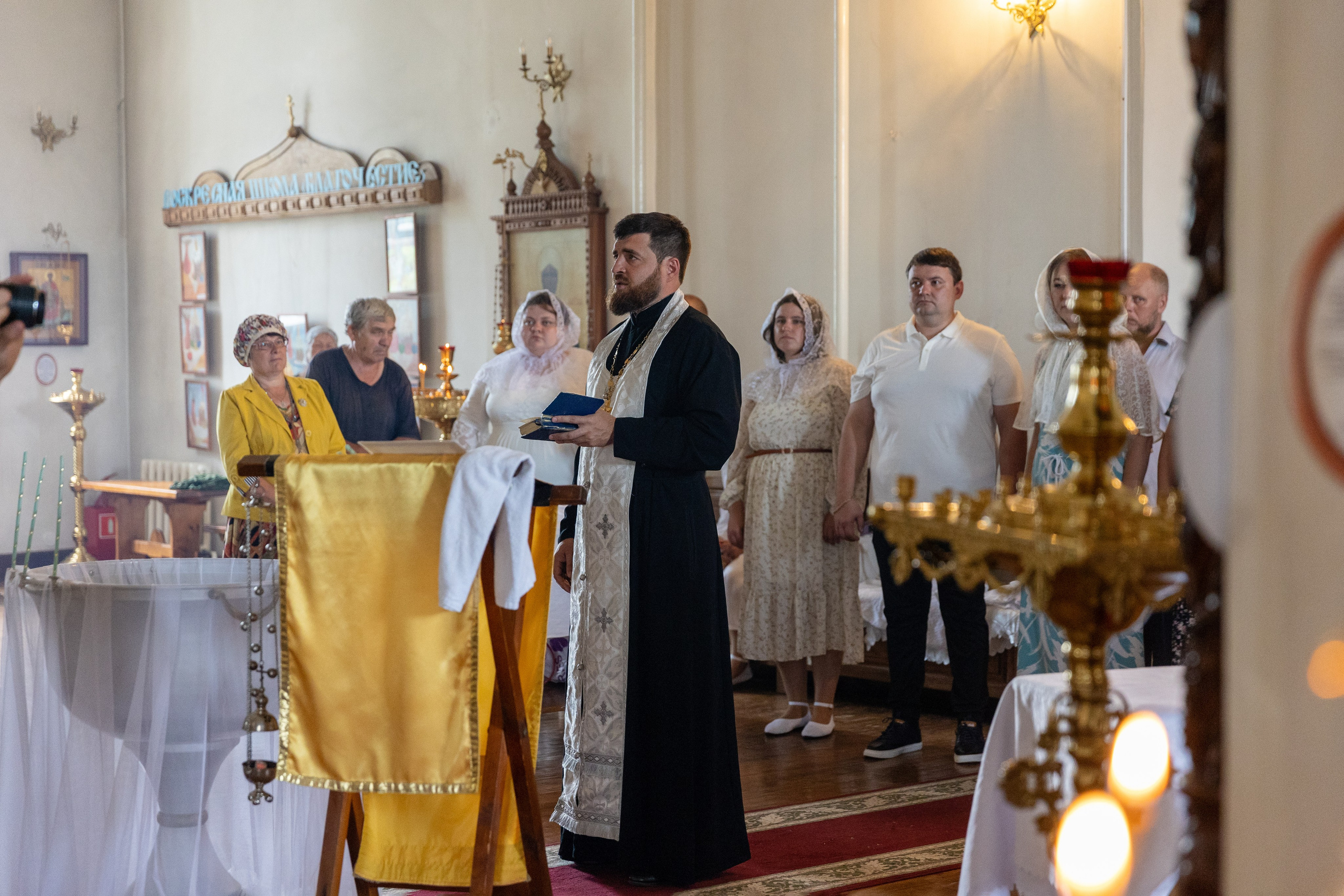 Крещение Аркадия. Семейный фотограф Раменское, Жуковский