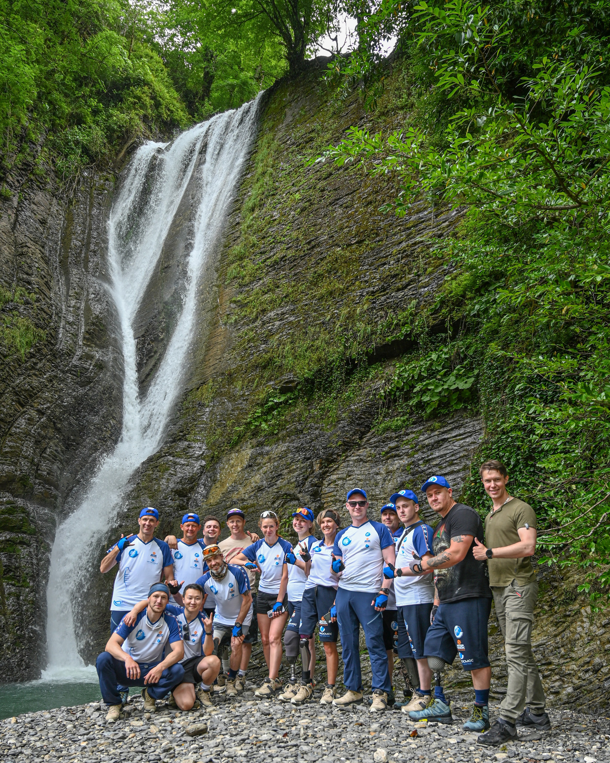 «Спортивно-адаптивный центр «Орто-Спорт» горный туризм. Фотографирую счастливых людей в Сочи