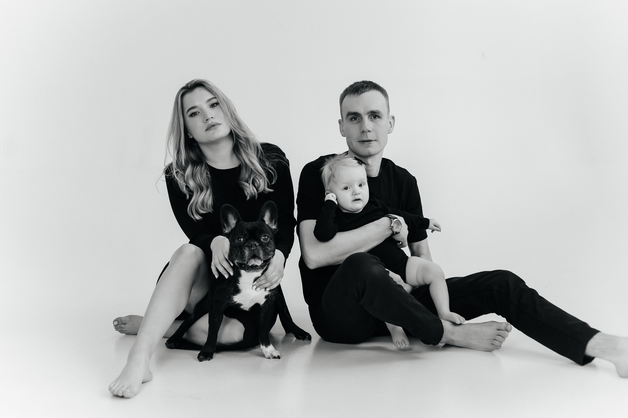 Студийные семейные. Фотограф в Иркутске