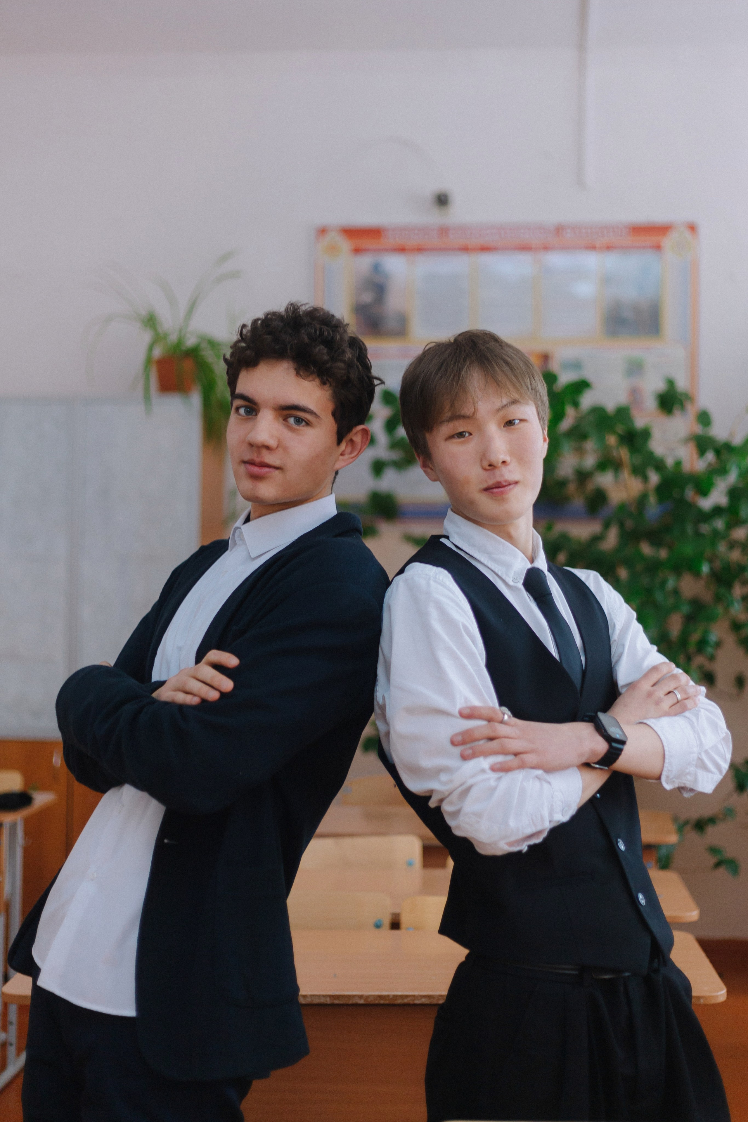 В школе. Фотограф Бурятия. Печать фотокниг