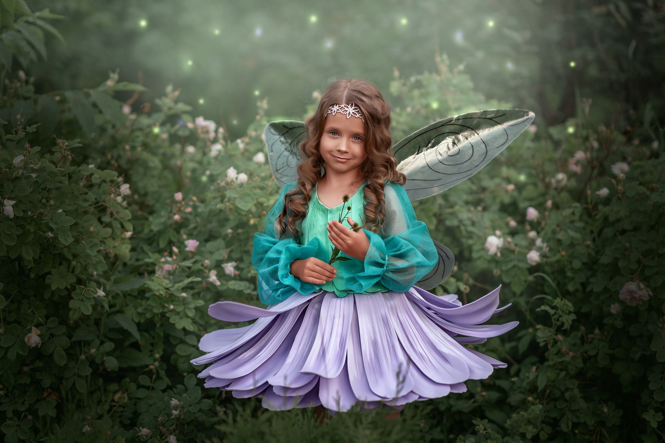 Цветочная фея. Семейный фотограф Екатеринбург Лора Мур