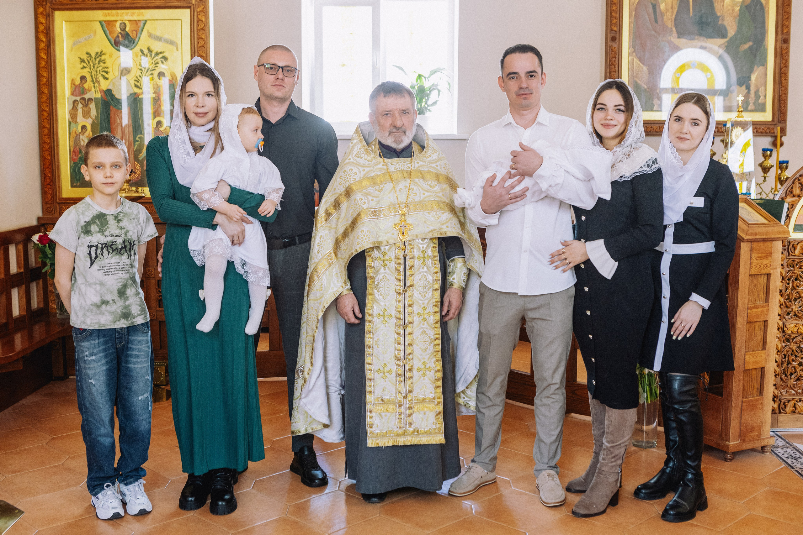 Крещение Артема и Полины. Фотограф в Курске Смирнов Евгений