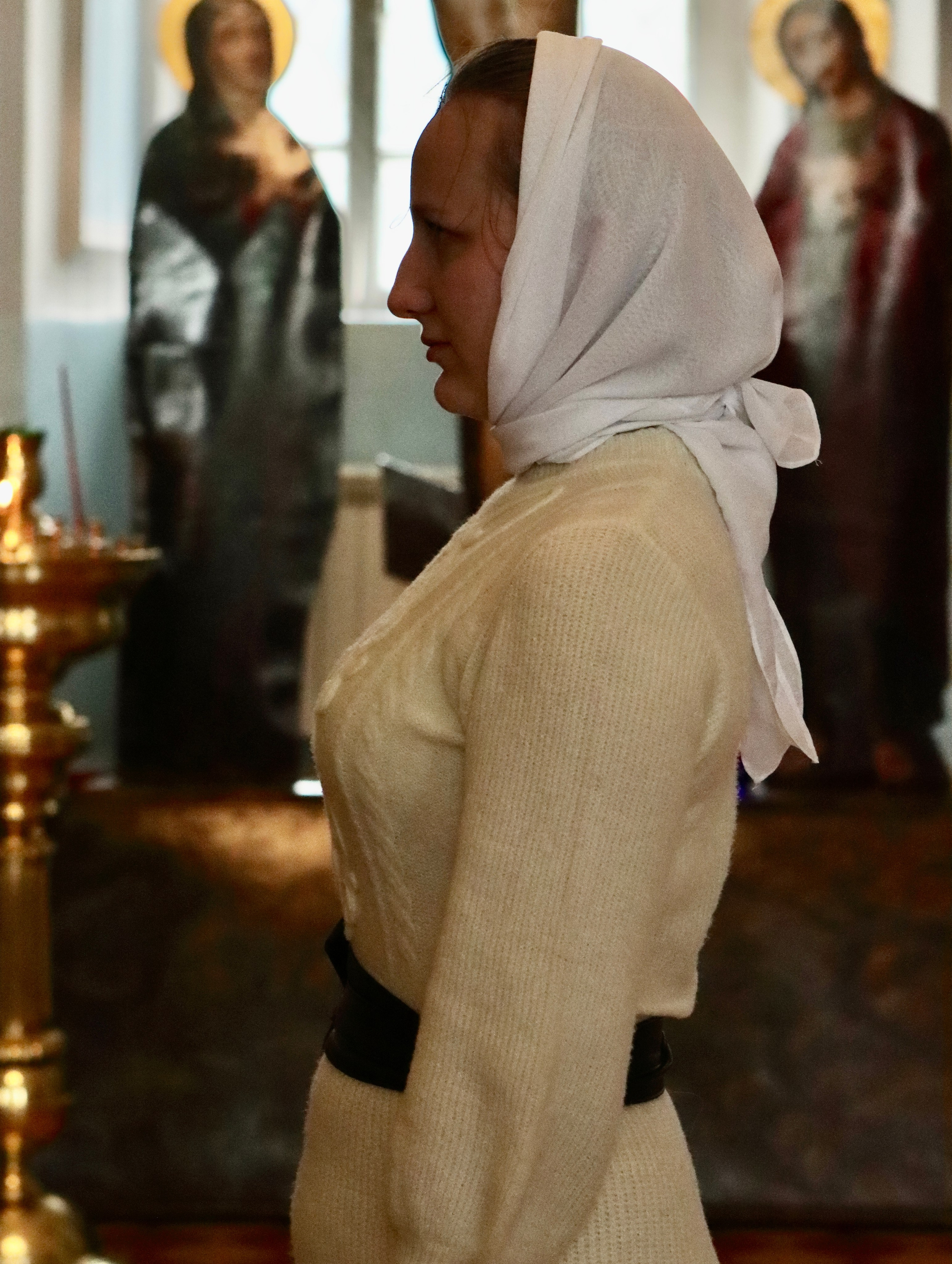 Анастасия и Вадим — крещение Виктории. Фотограф в Курске Смирнов Евгений