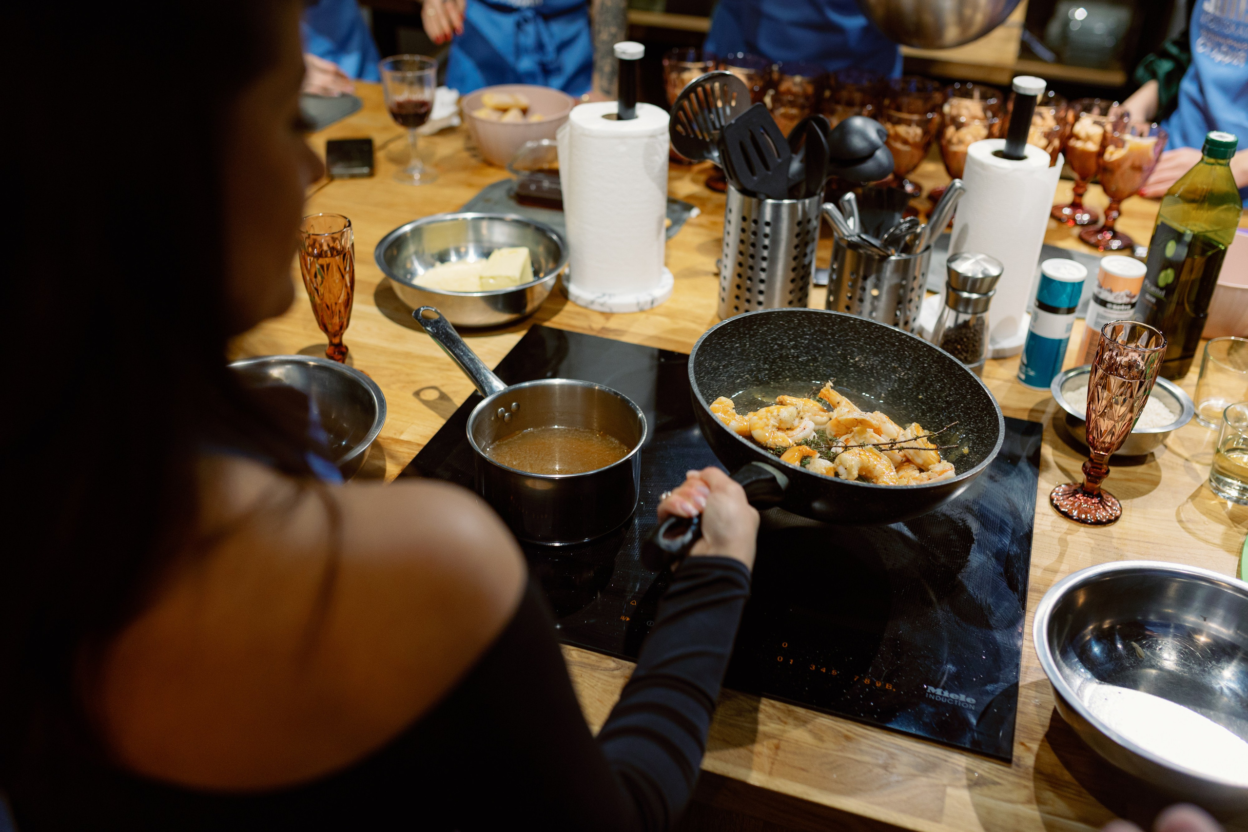 Профессиональная фотосъемка кулинарного мастер-класса. Свадебный фотограф в Москве Мария Крош