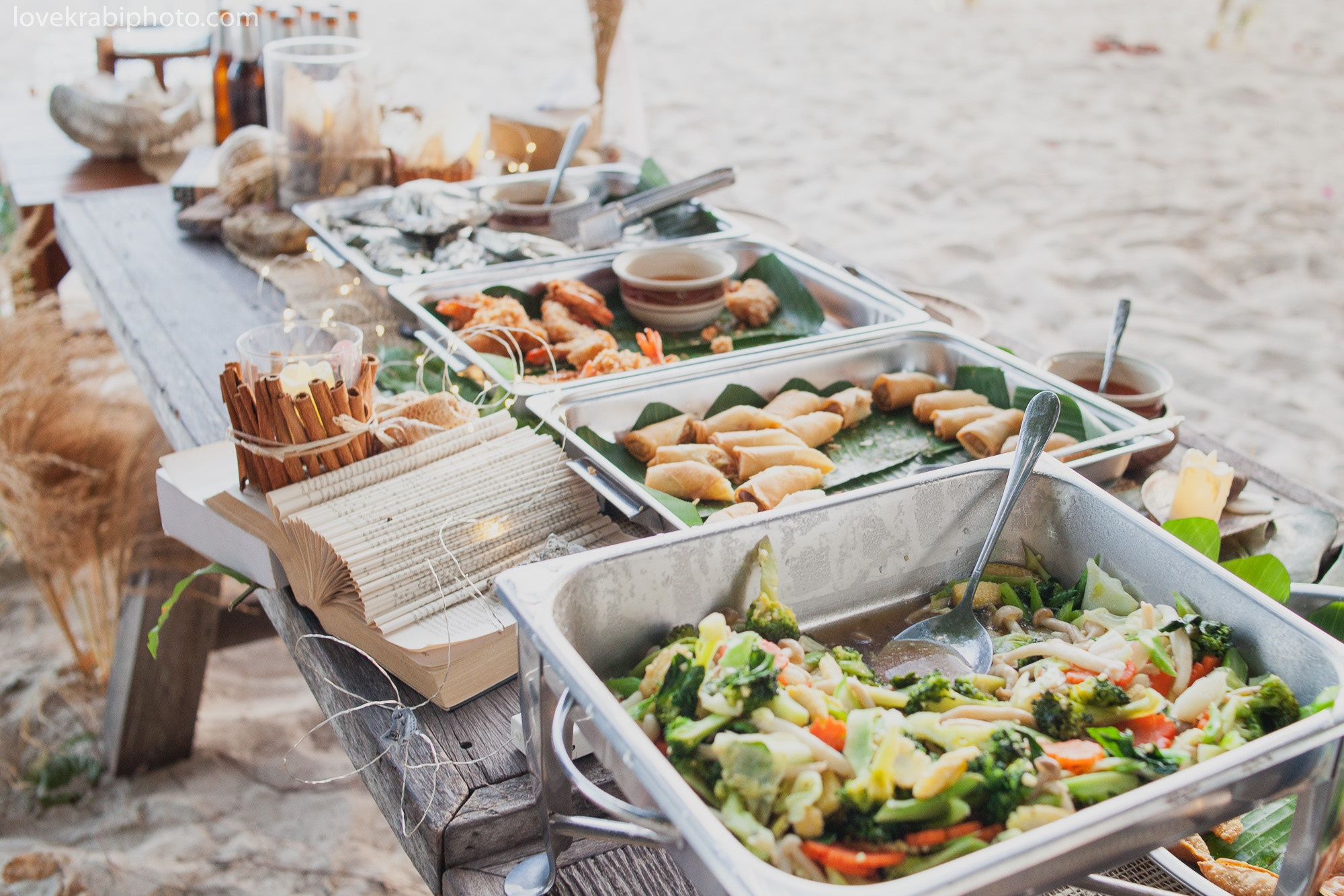 Wedding Ceremony Set up in Krabi Thailand. Photography & Events Thailand Krabi