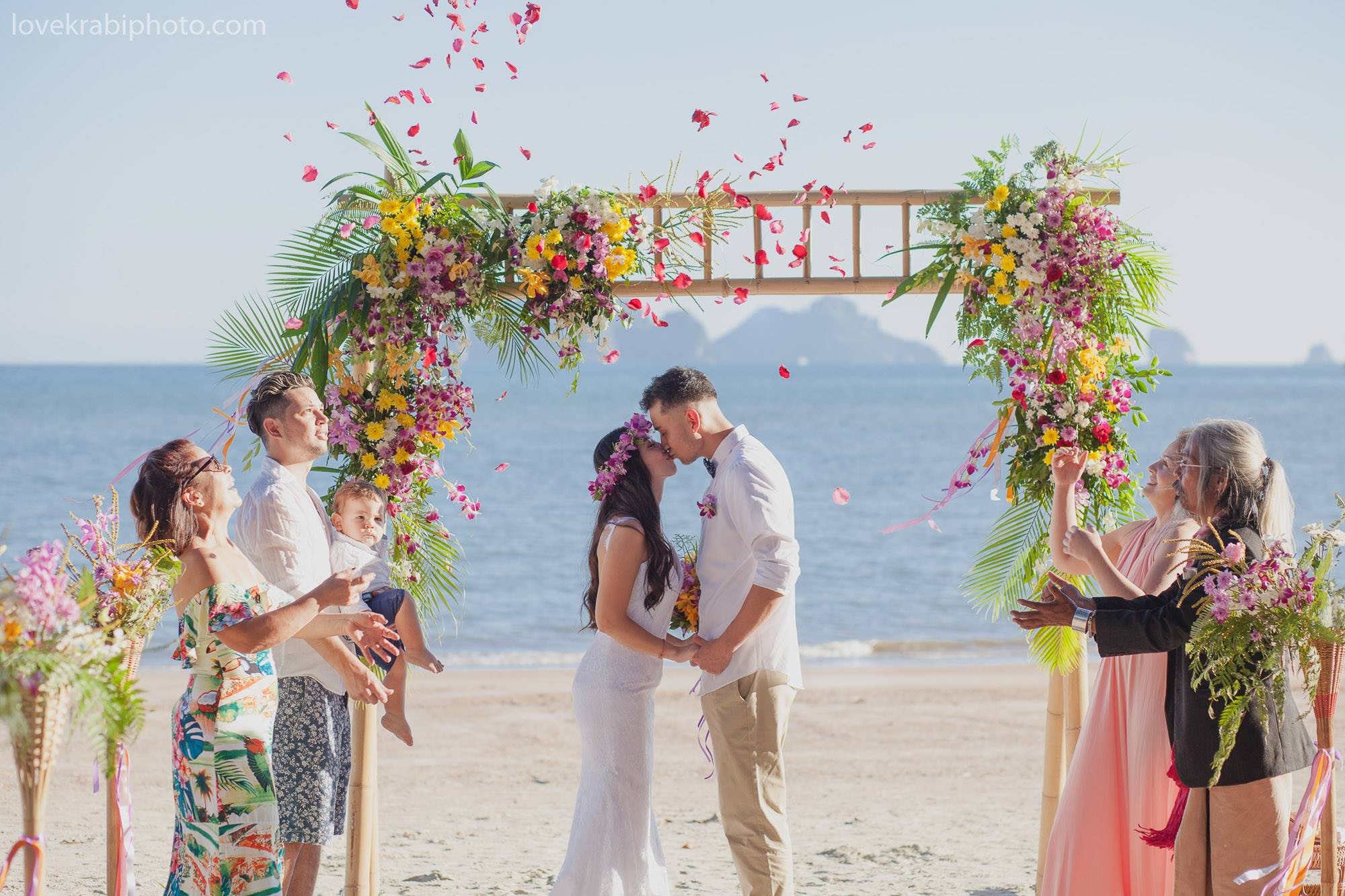 Wedding Ceremony Set up in Krabi Thailand. Photography & Events Thailand Krabi