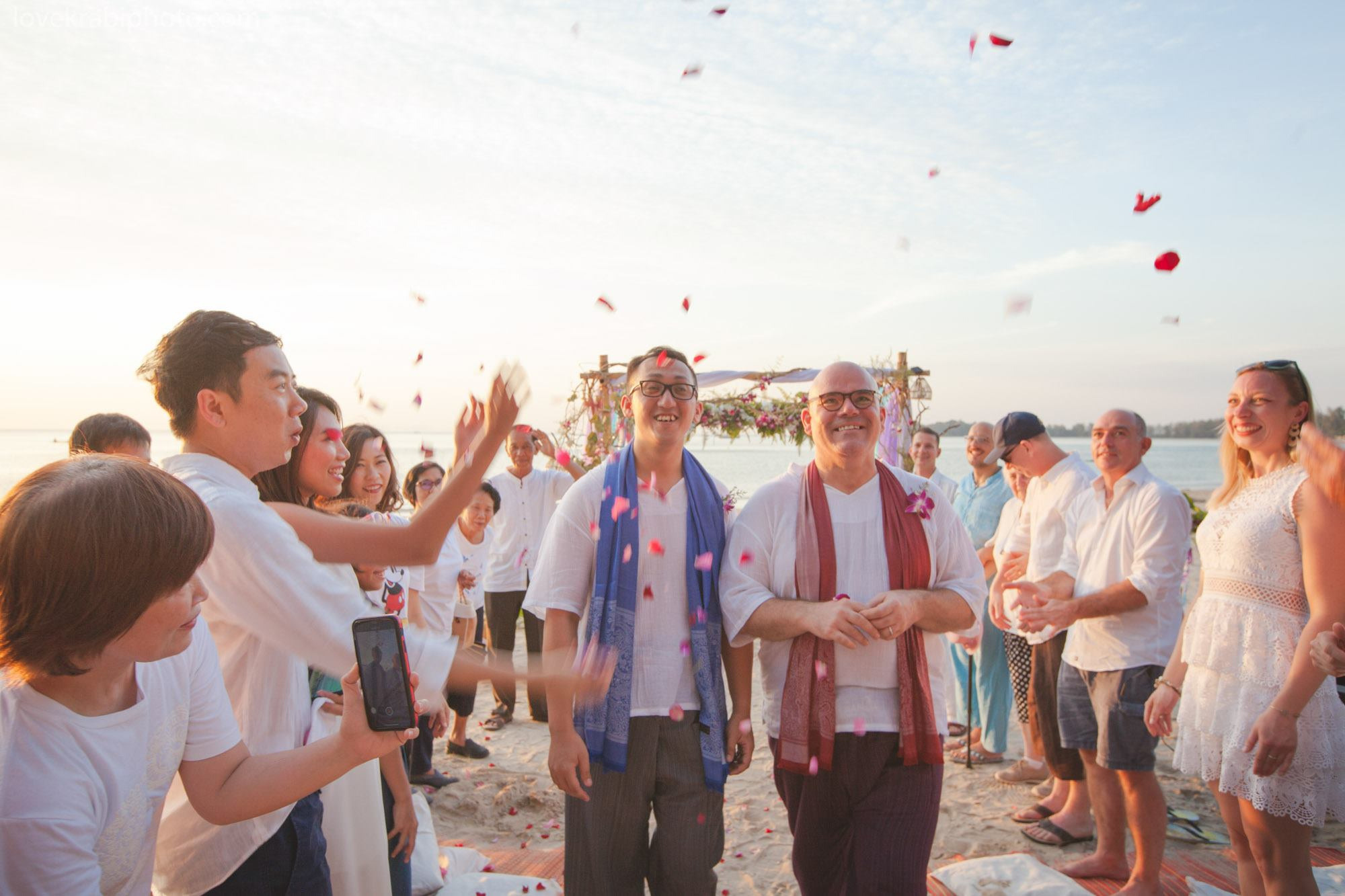 Wedding Ceremony Set up in Krabi Thailand. Photography & Events Thailand Krabi