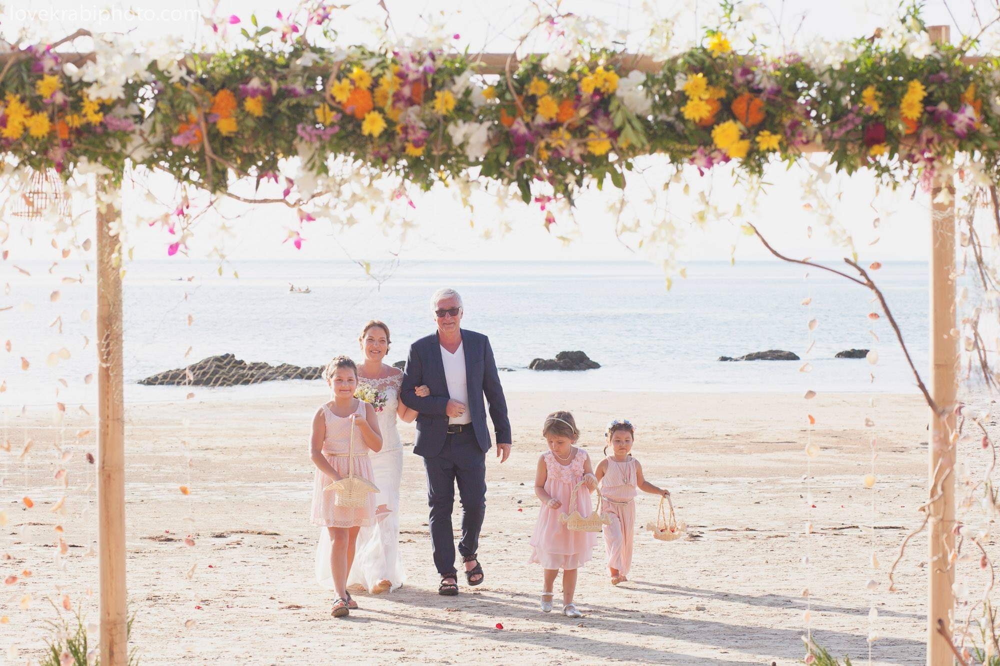 Wedding Ceremony Set up in Krabi Thailand. Photography & Events Thailand Krabi