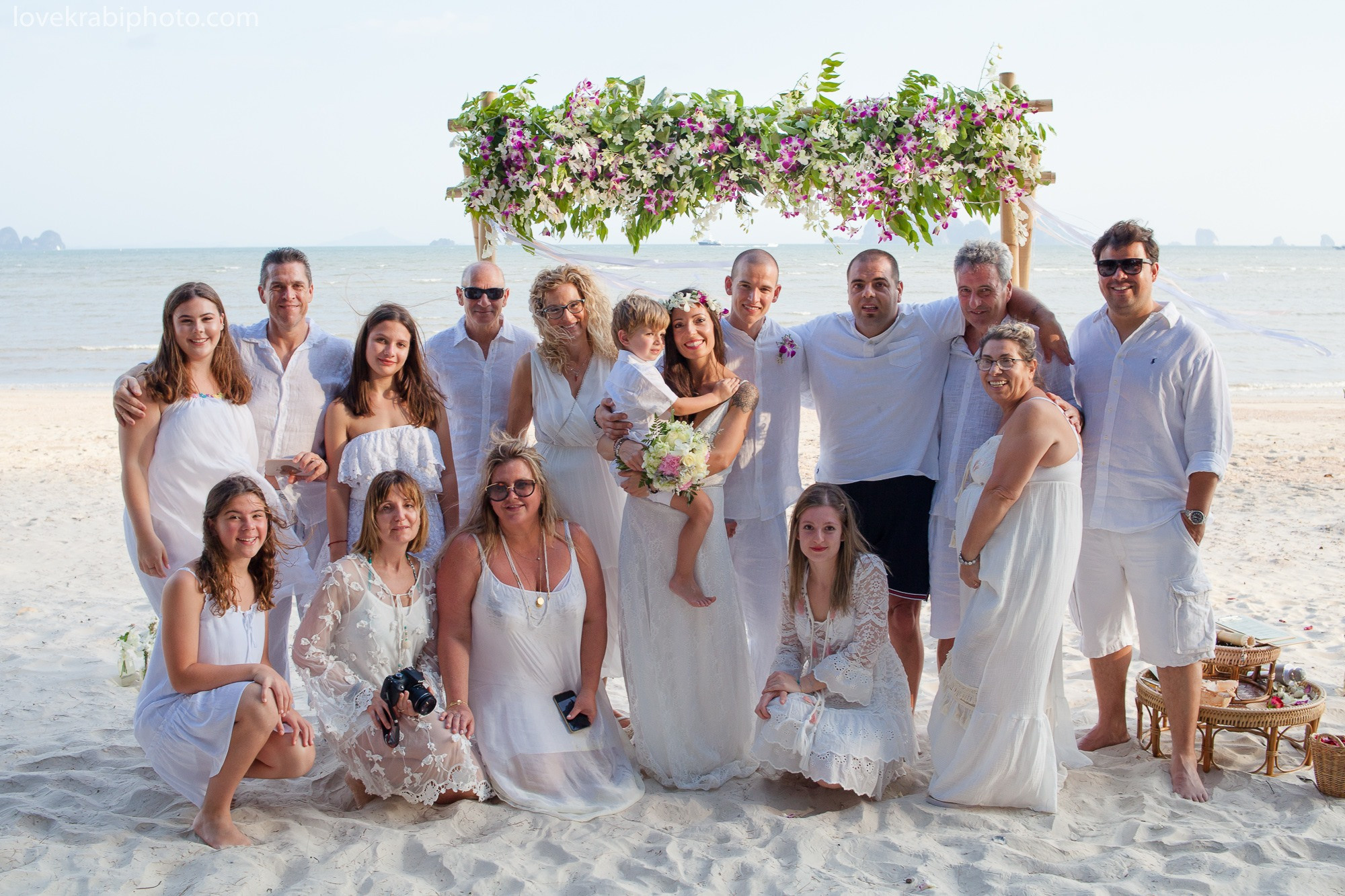 Wedding Ceremony Set up in Krabi Thailand. Photography & Events Thailand Krabi