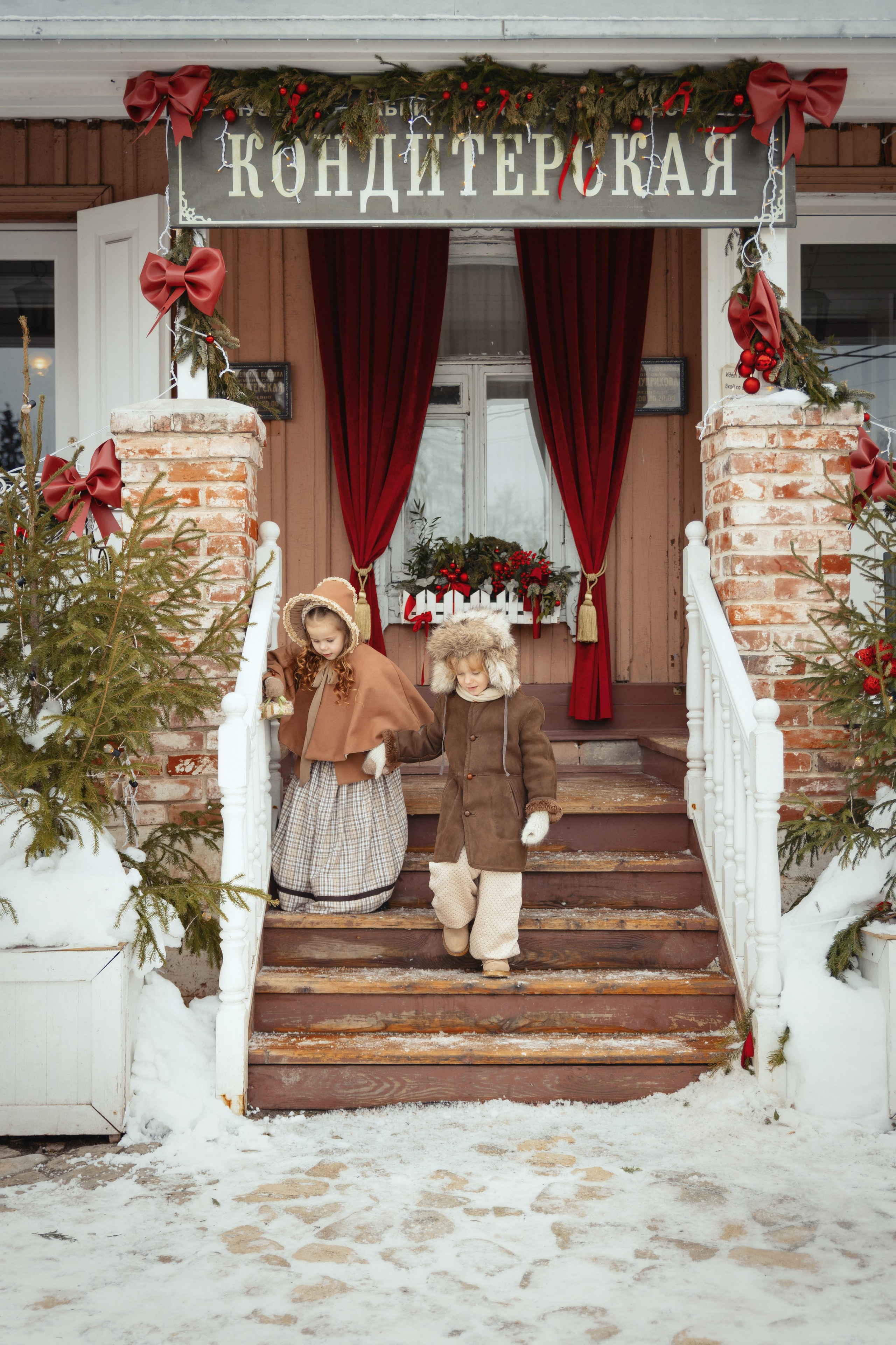 Фотосессия в Коломне на фабрике пастилы. Семейный фотограф в Москве Трубинова Екатерина