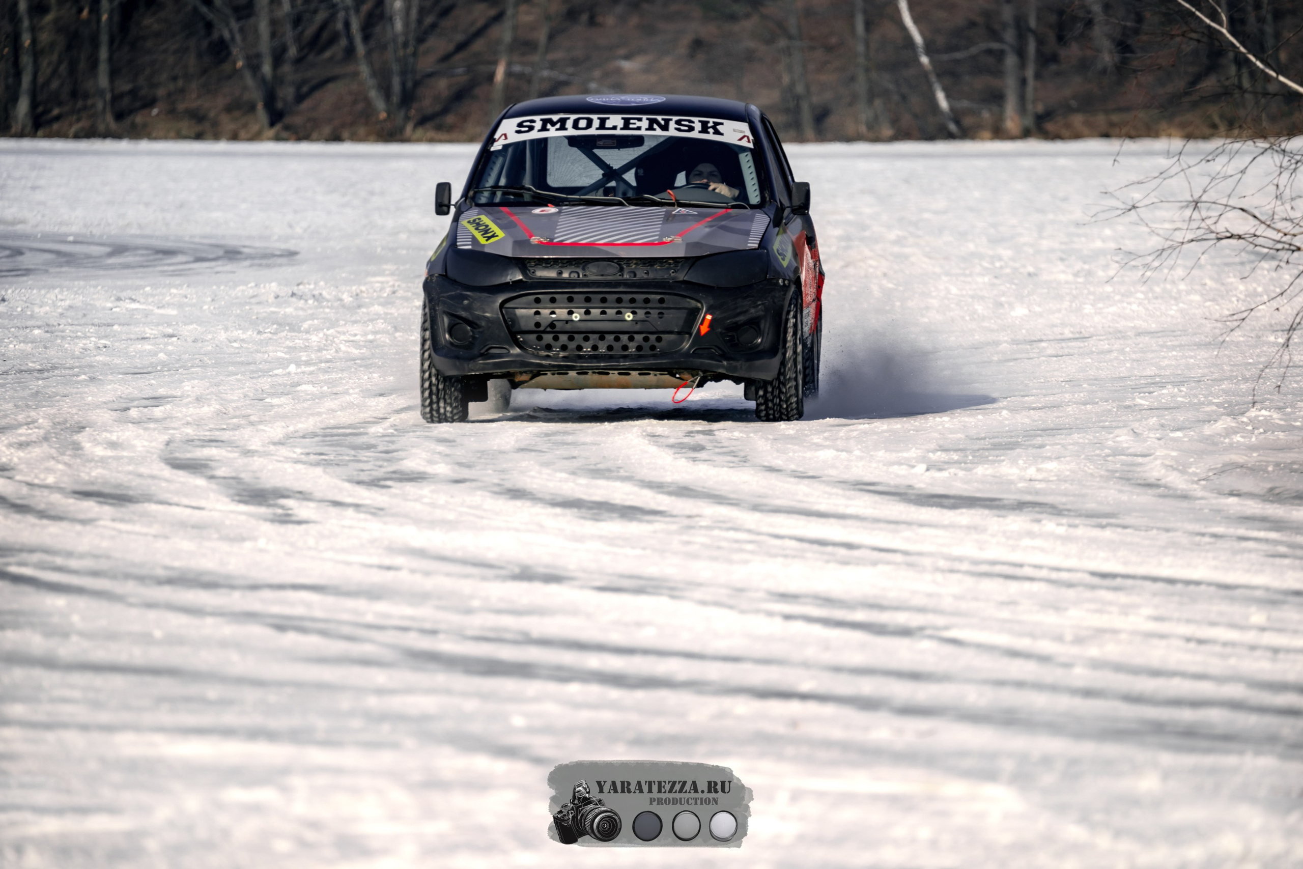 Тренировочный день на ледовой трассе. Yaratezza production