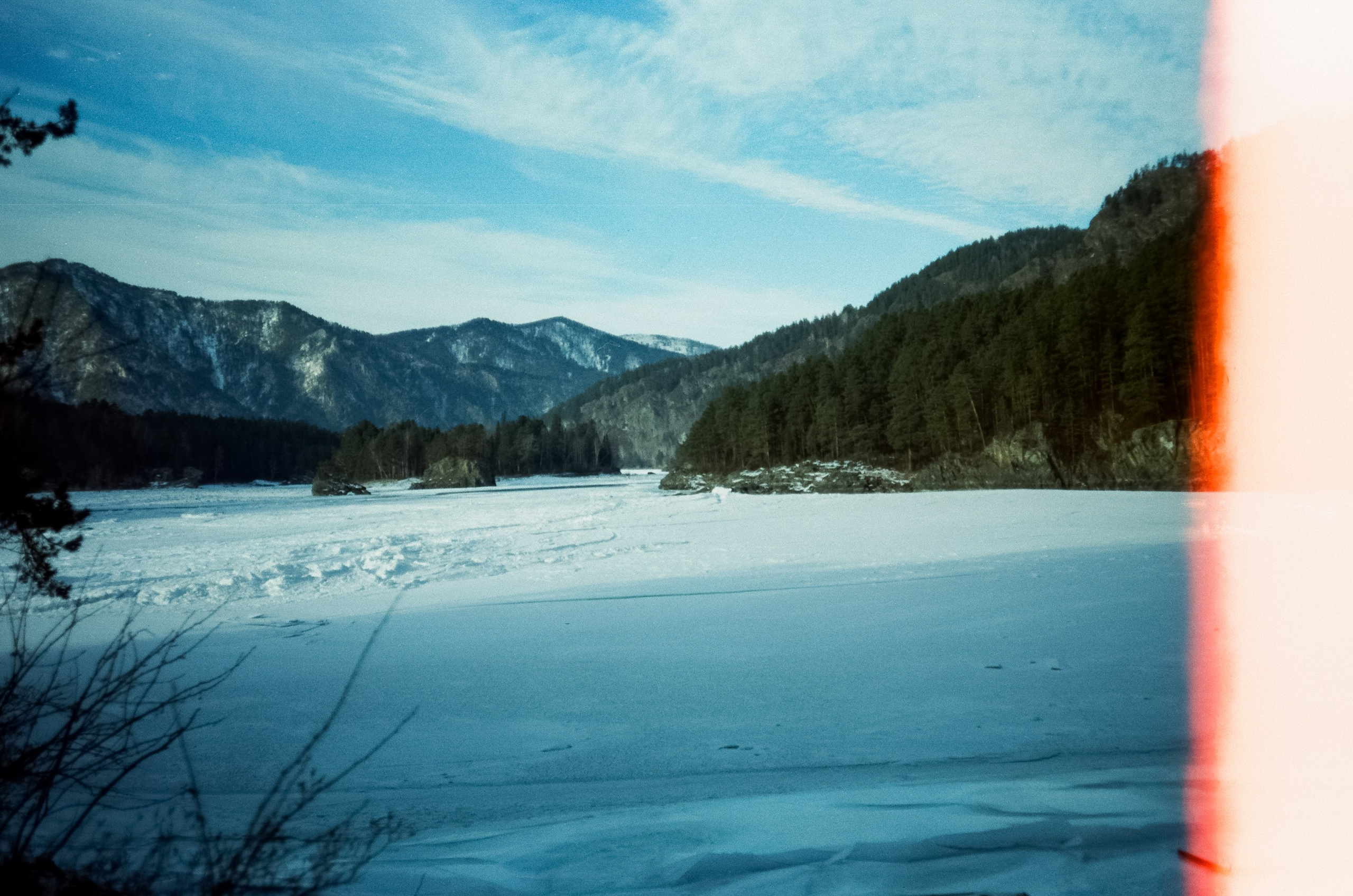 Горно-лыжный курорт Манжерок / 22 декабря 2023 года (0℃)