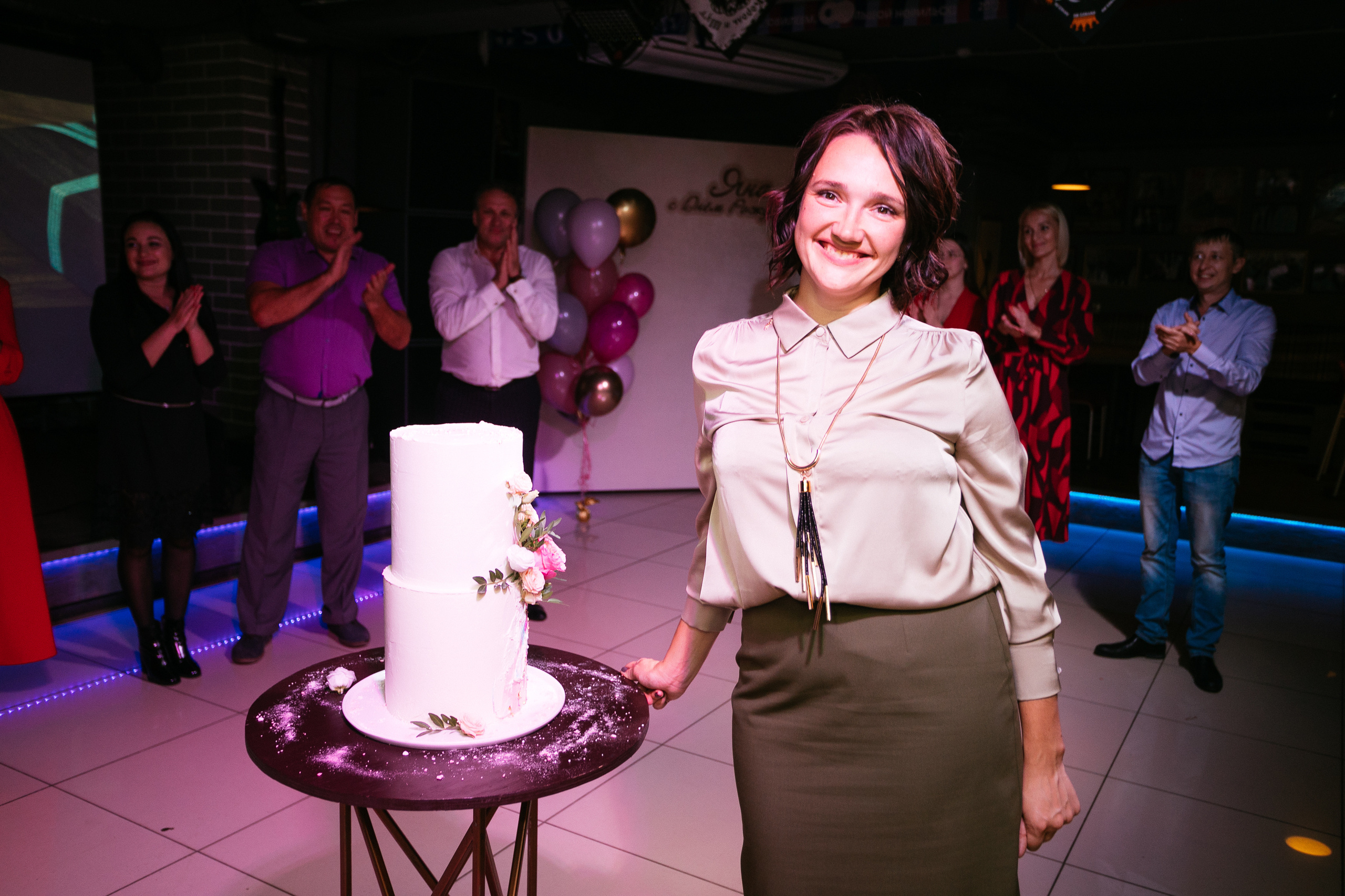 Сюрприз от семьи в честь юбилея. Организатор Романова Любовь