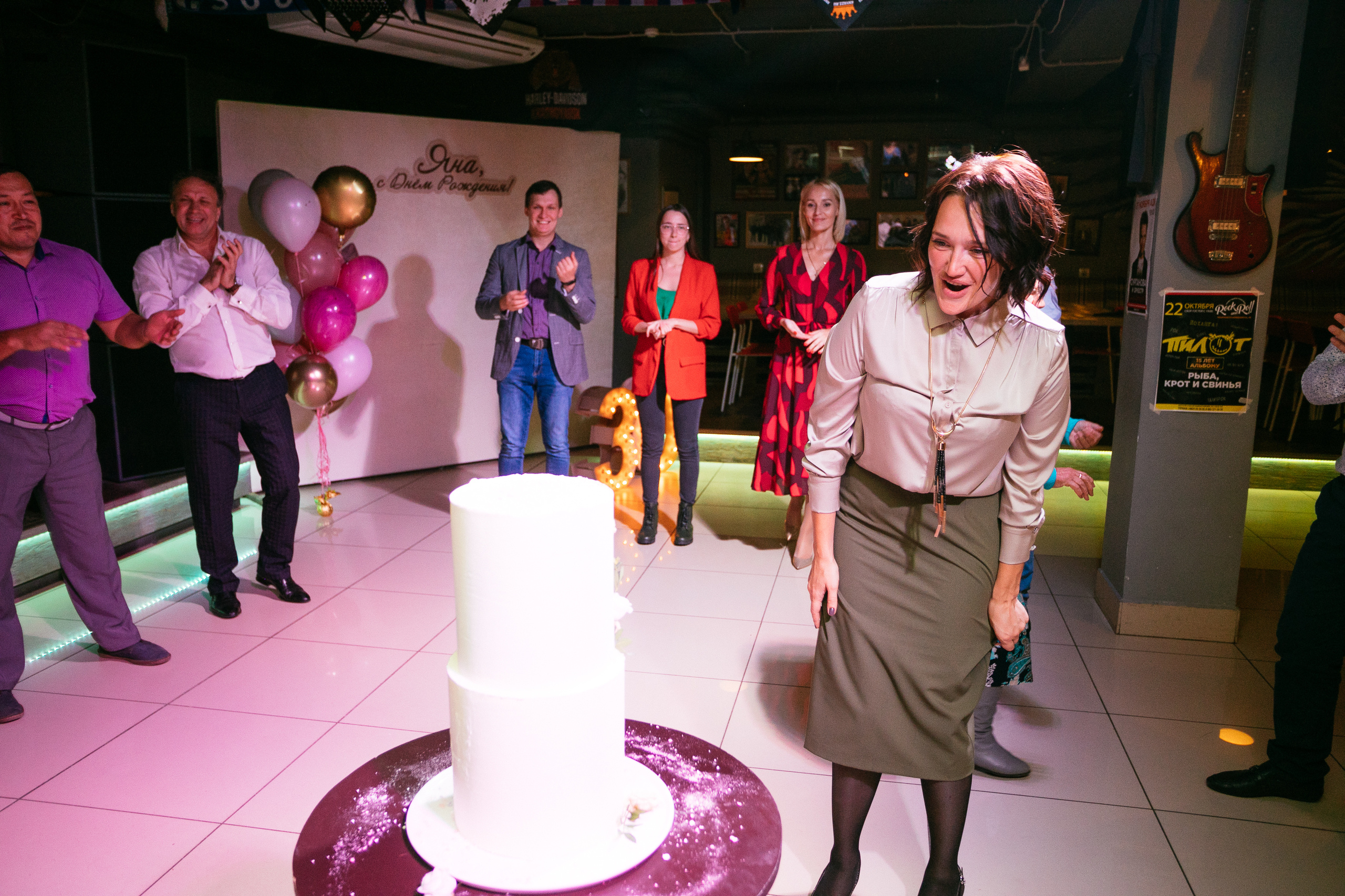 Сюрприз от семьи в честь юбилея. Организатор Романова Любовь