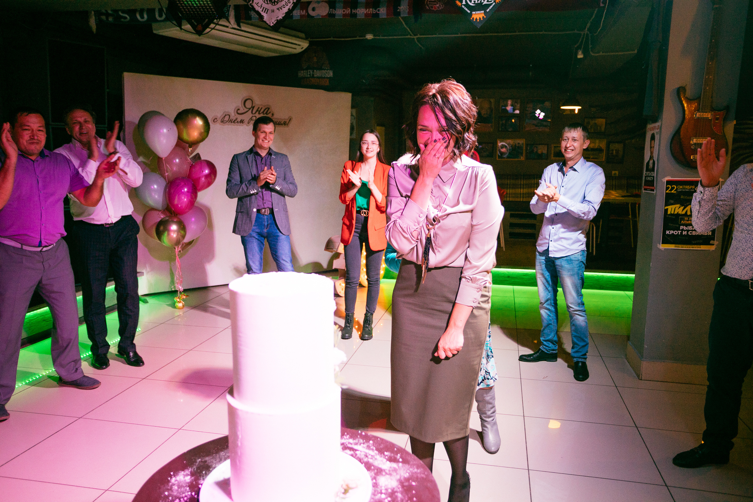 Сюрприз от семьи в честь юбилея. Организатор Романова Любовь