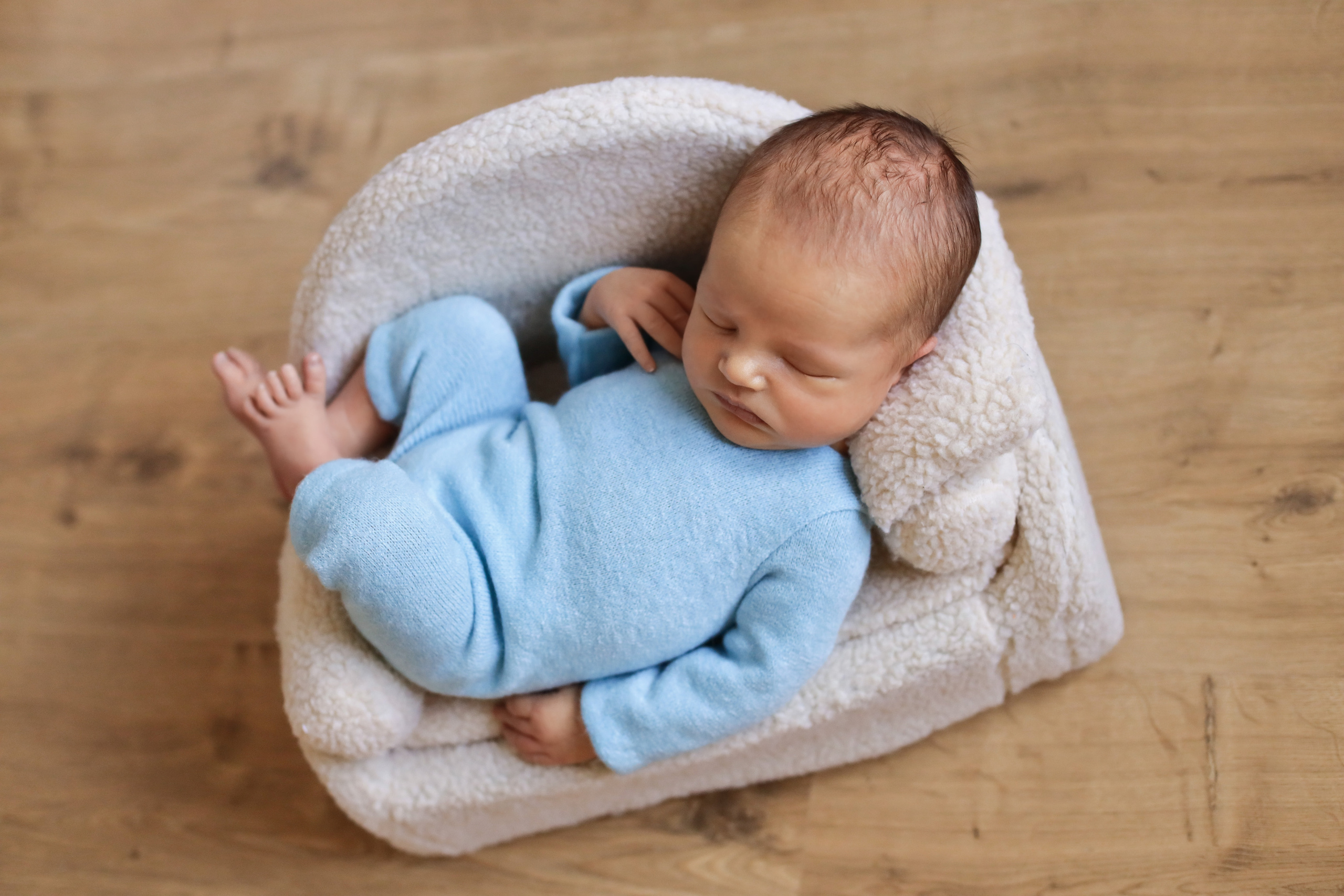 Андрей 8 дней. Семейный фотограф и фотограф новорожденных в Санкт-Петербурге Алина Фе