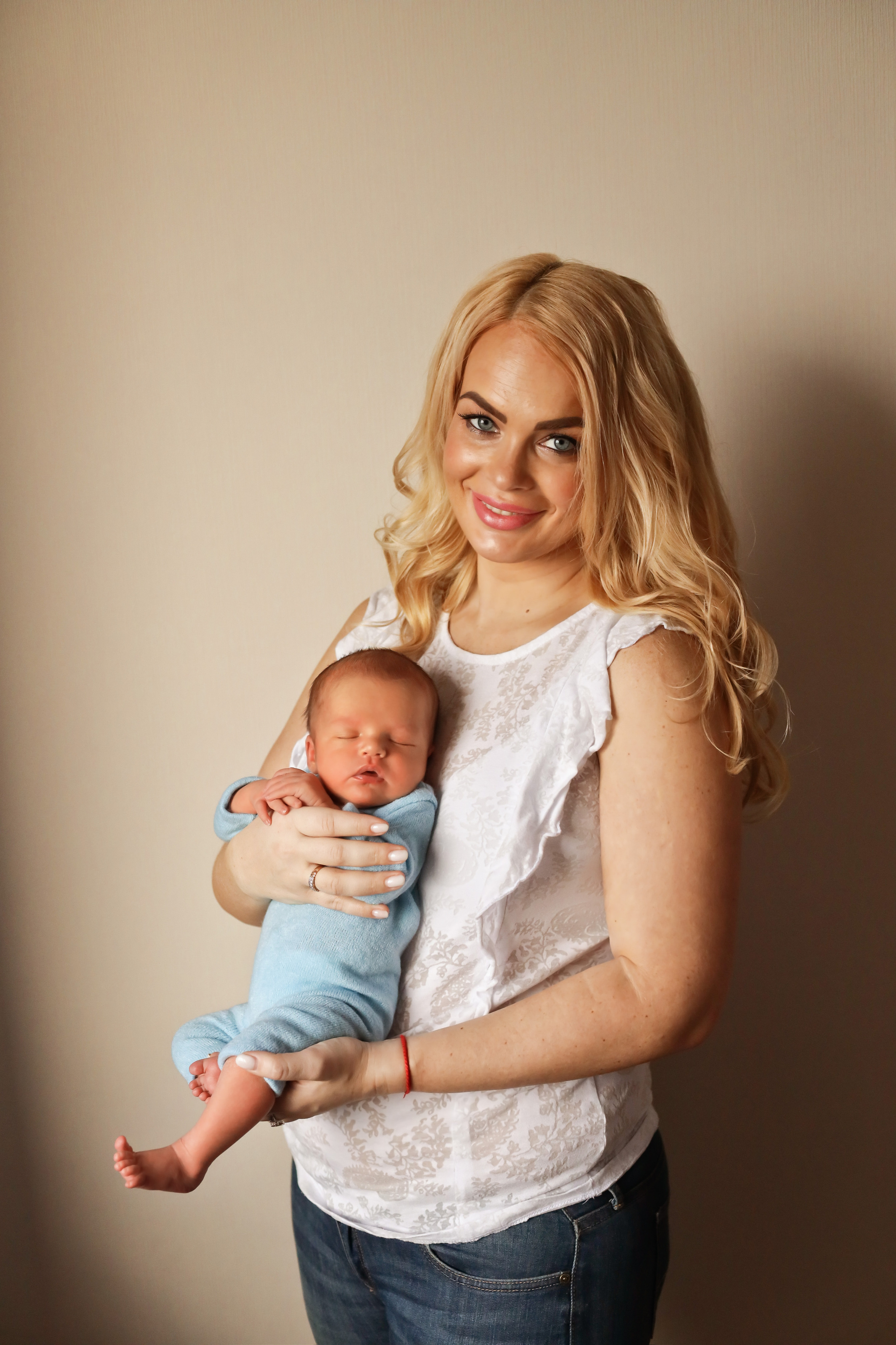 Андрей 8 дней. Семейный фотограф и фотограф новорожденных в Санкт-Петербурге Алина Фе