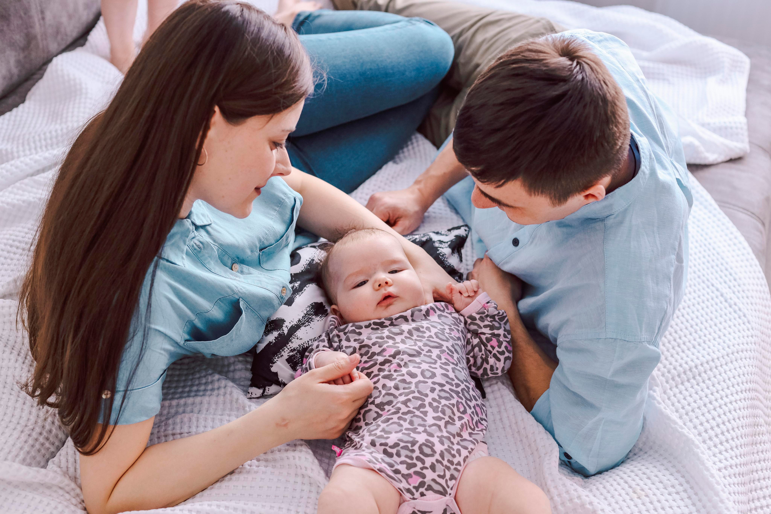 Семья Натальи. Семейный фотограф и фотограф новорожденных в Санкт-Петербурге Алина Фе