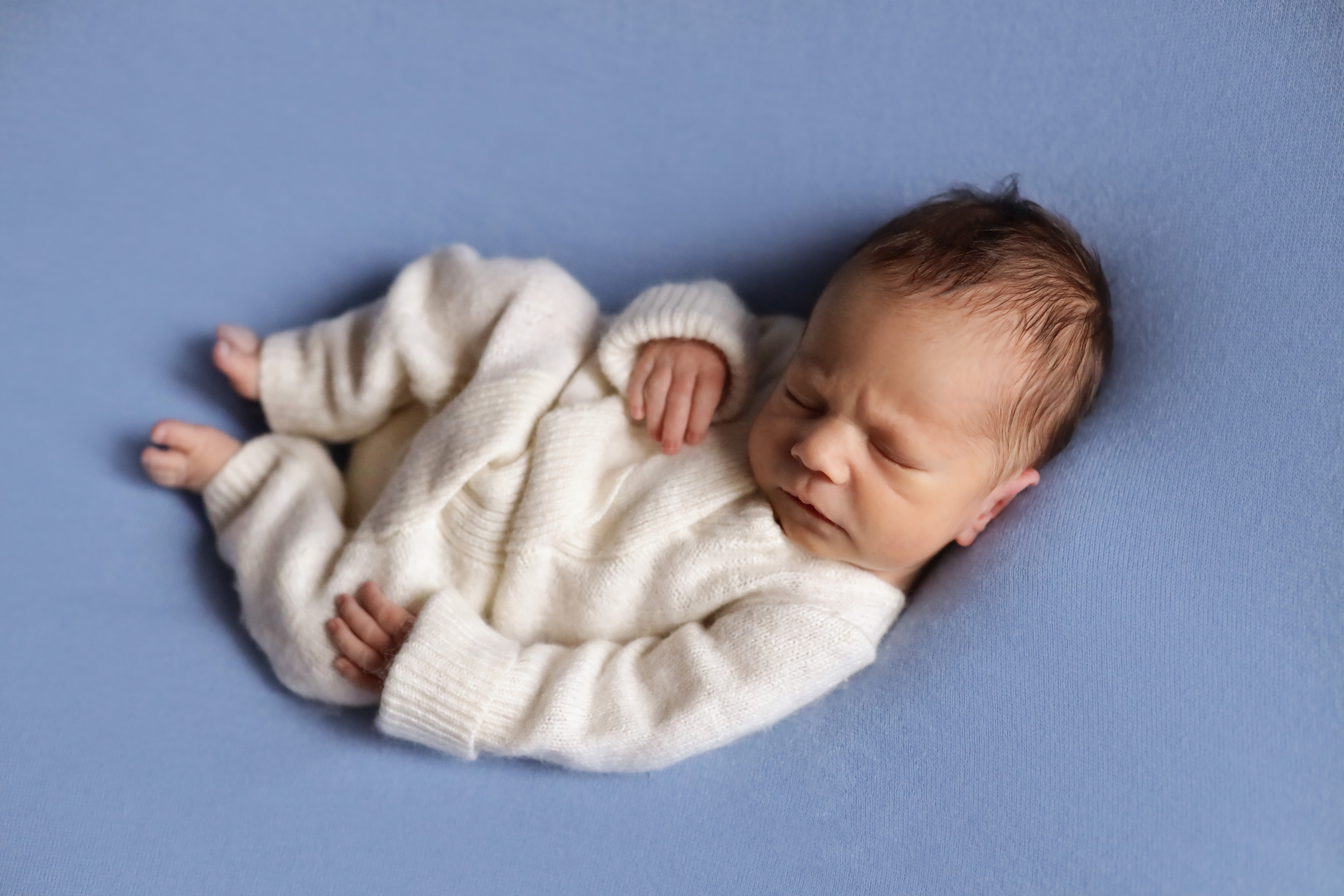 Гриша 7 дней. Семейный фотограф и фотограф новорожденных в Санкт-Петербурге Алина Фе