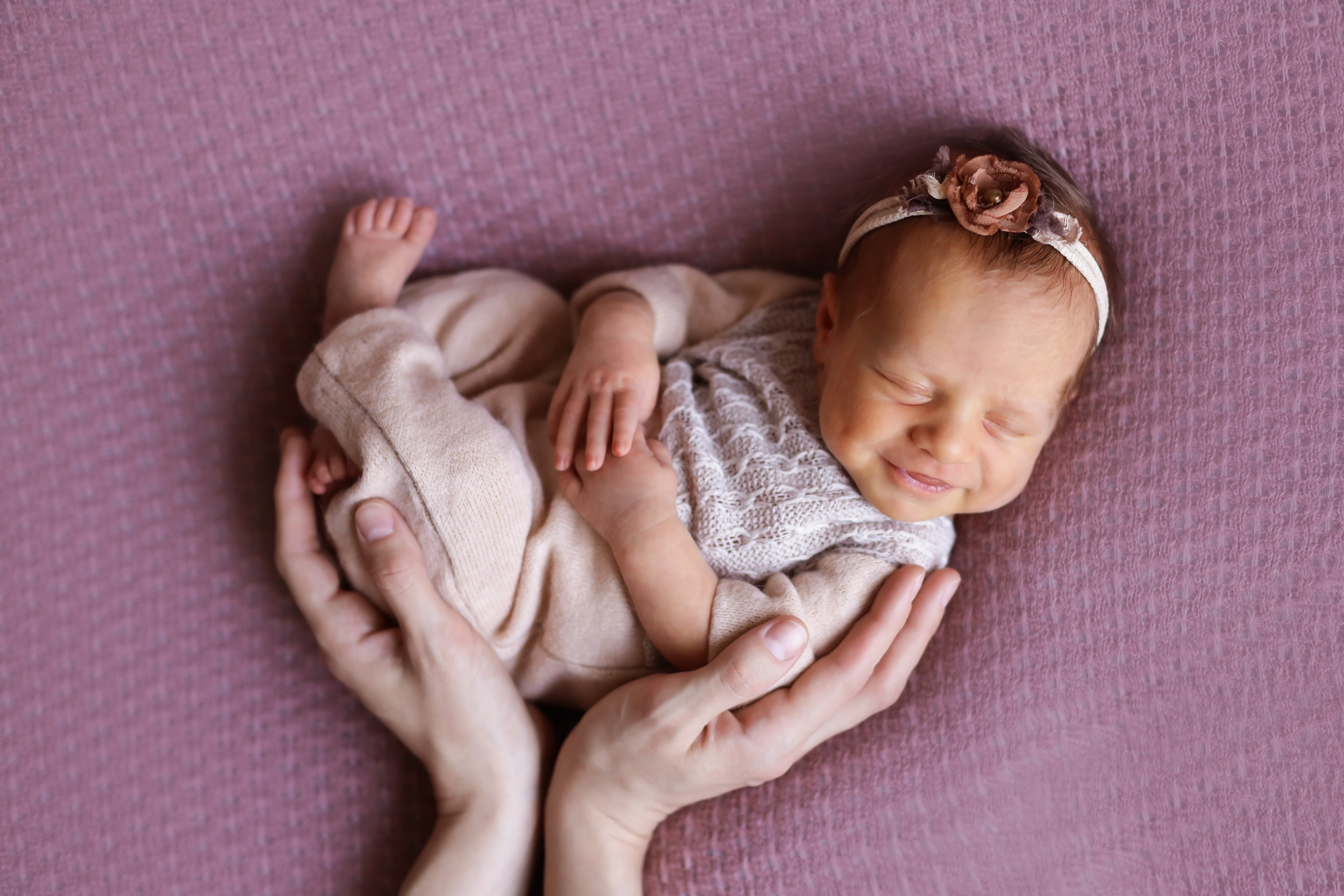 Валерия 14 дней. Семейный фотограф и фотограф новорожденных в Санкт-Петербурге Алина Фе