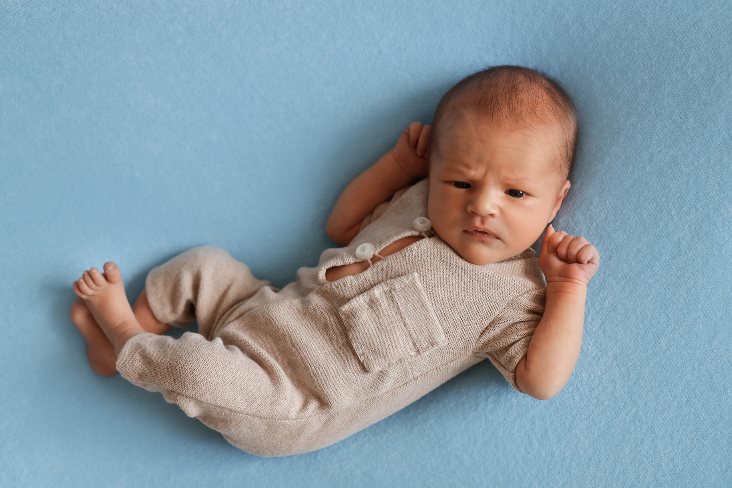 Андрей 8 дней. Семейный фотограф и фотограф новорожденных в Санкт-Петербурге Алина Фе